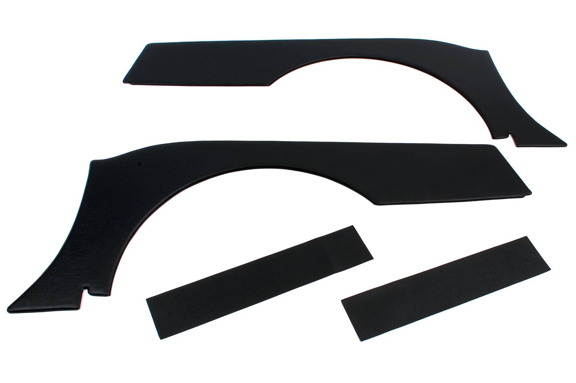 Rear 1/4 Wheel Arch Trim Panels Pair Black RG1179BLACK Rimmer Bros
