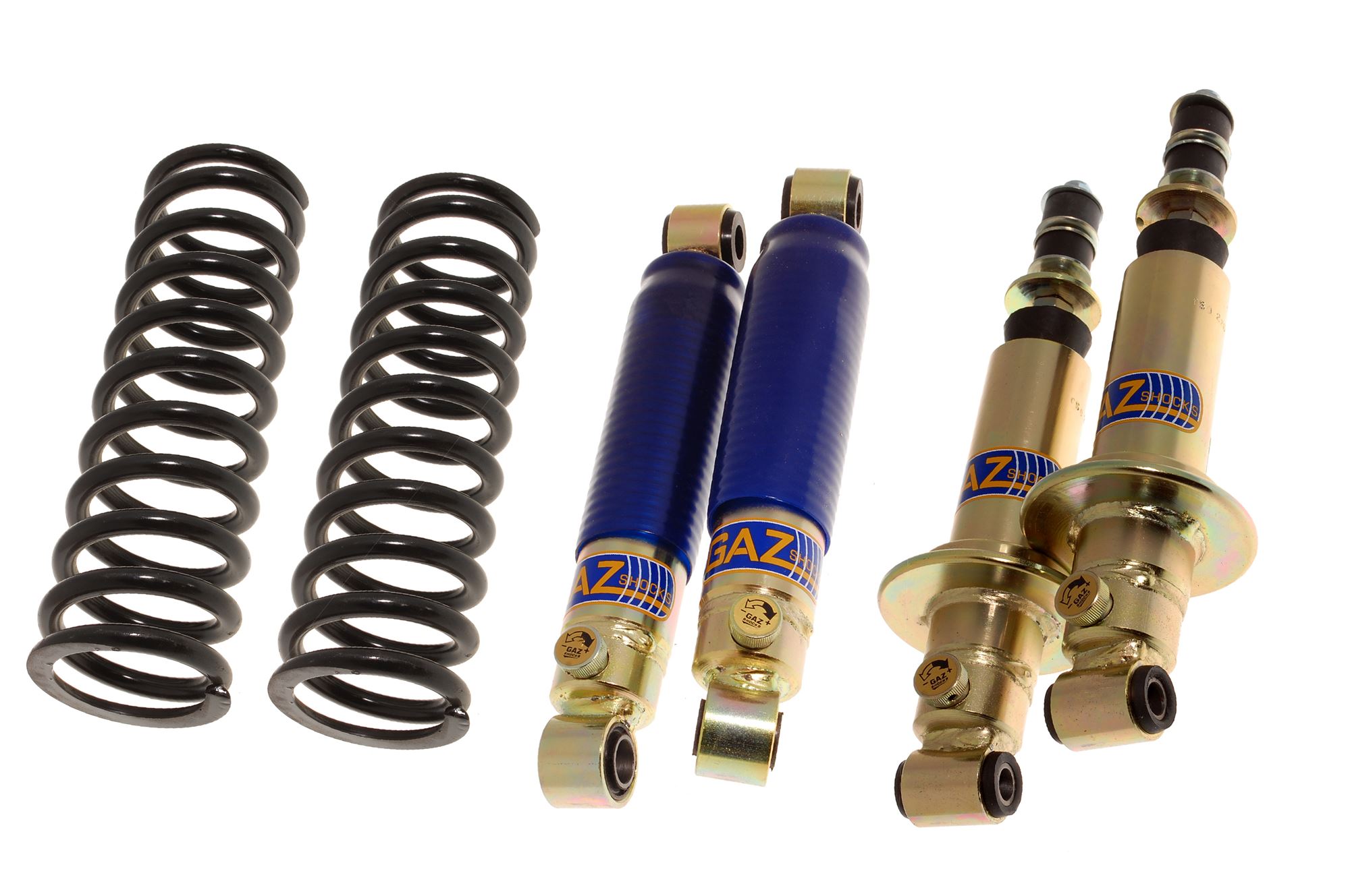 GAZ F & R Shock Absorber Kit Non Rotoflex RV6201G