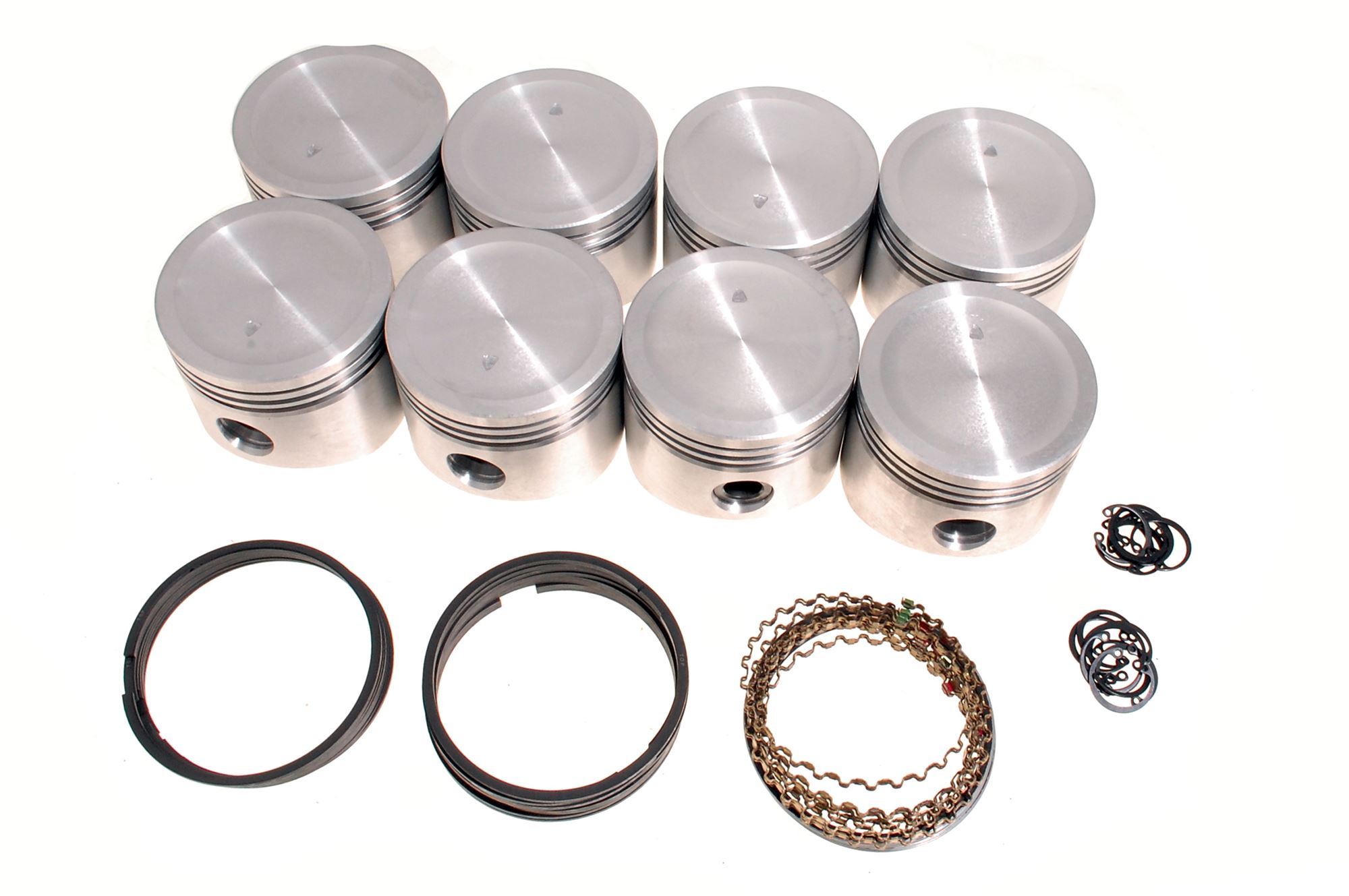 Piston Set - Standard Size - Per Vehicle - 155473COUNTY