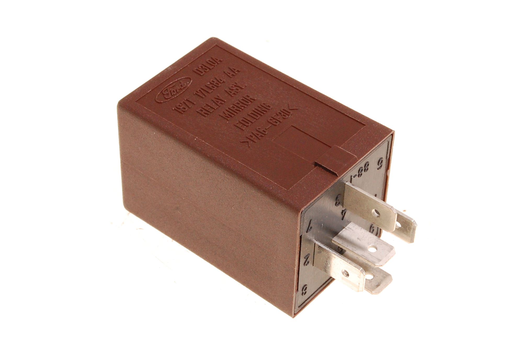 Genuine Land Rover Relay Exterior Rear View Mirror Brown 5 Pin