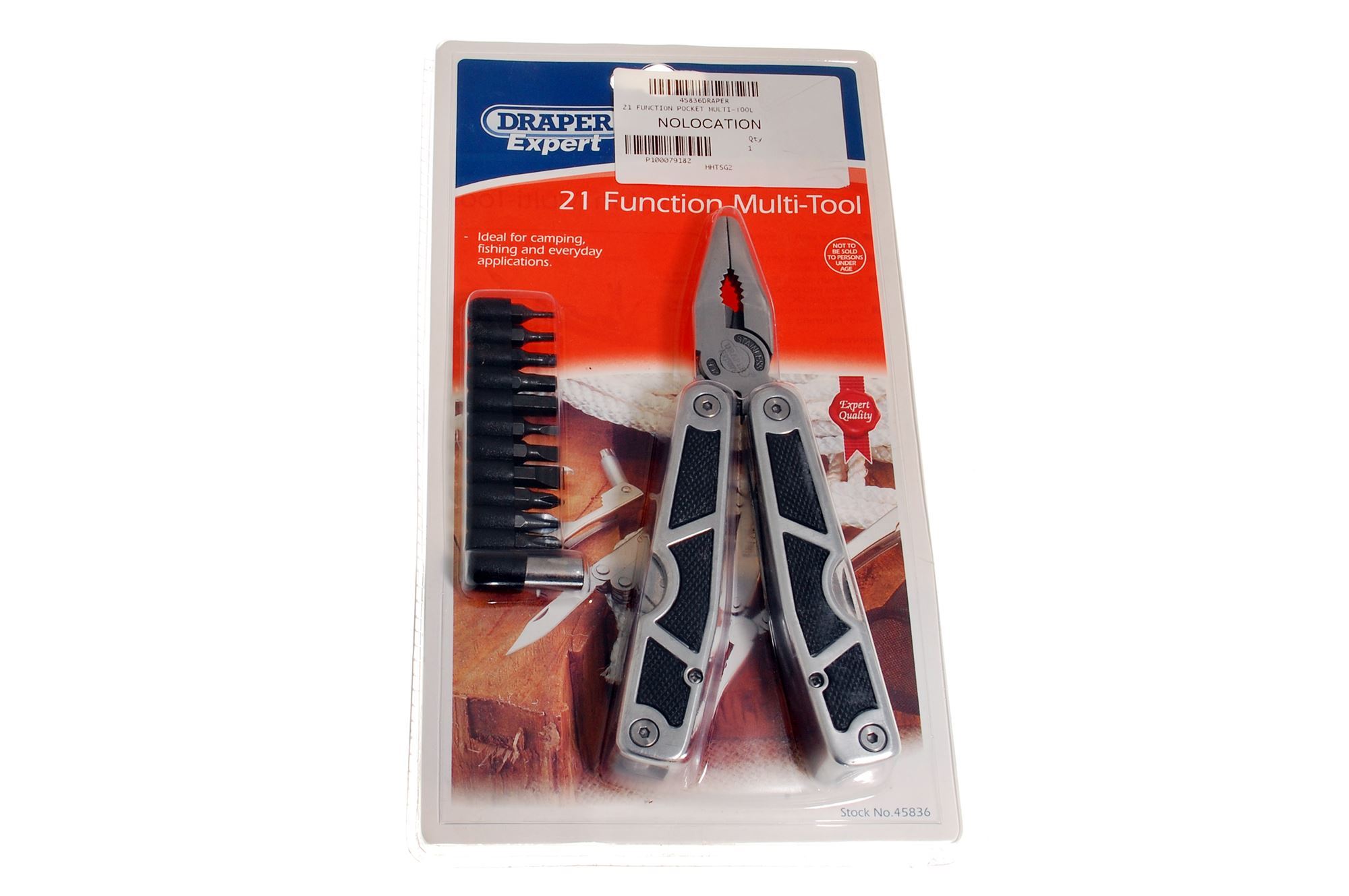 Pocket Multi Tool 21 Function 7 Blade - 45836DRAPER