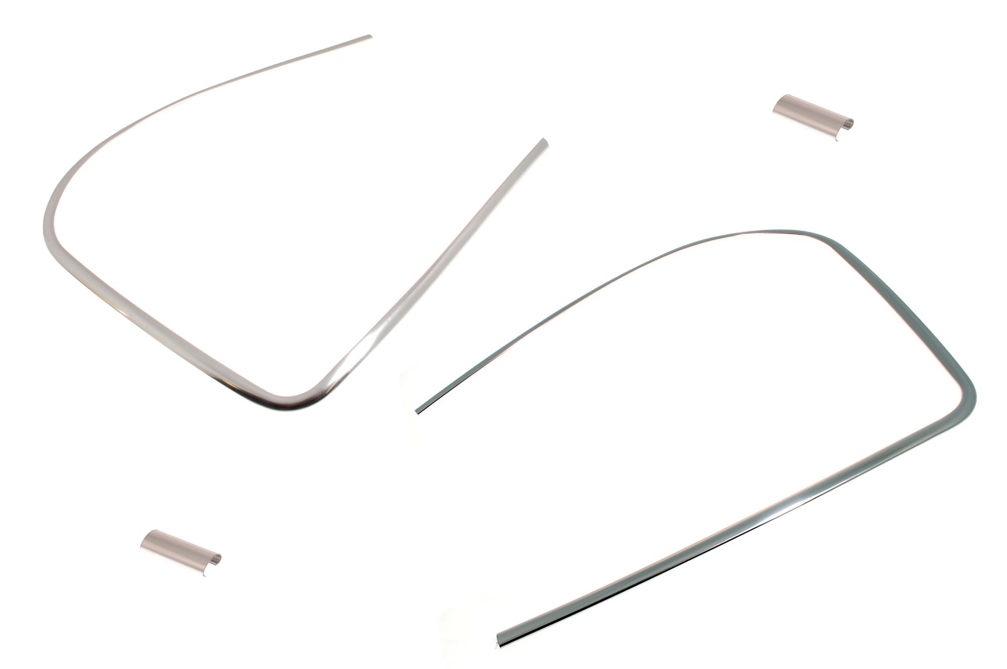 Windscreen Trim/Finisher Kit Plastic Chrome RL1378