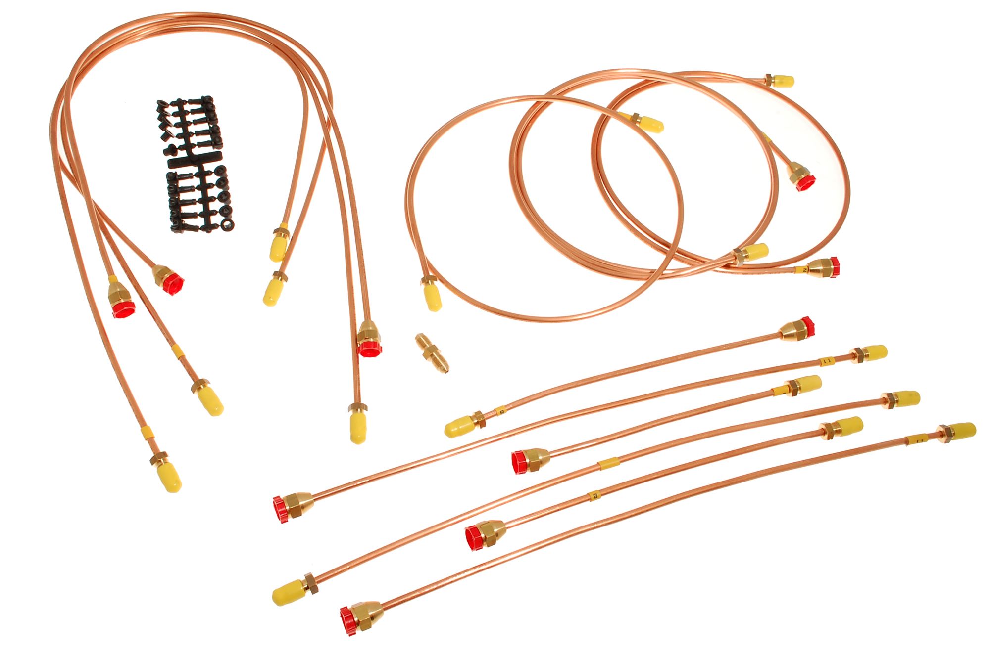 Automec Copper Brake Pipe Kit Non Roto GT6 Mk3 RHD Metric Calipers GB6231 Rimmer Bros