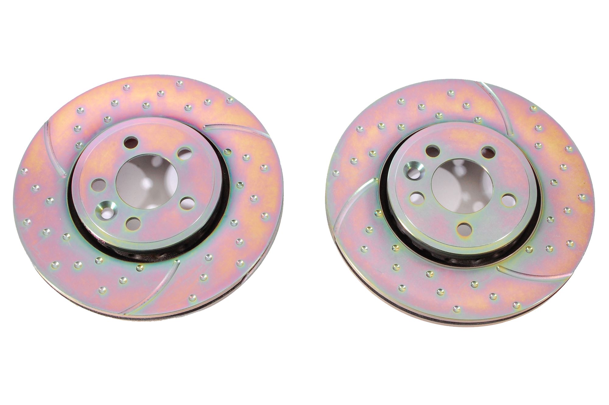 Front Brake Discs (pair) SDB000881UR EBC Turbo Groove