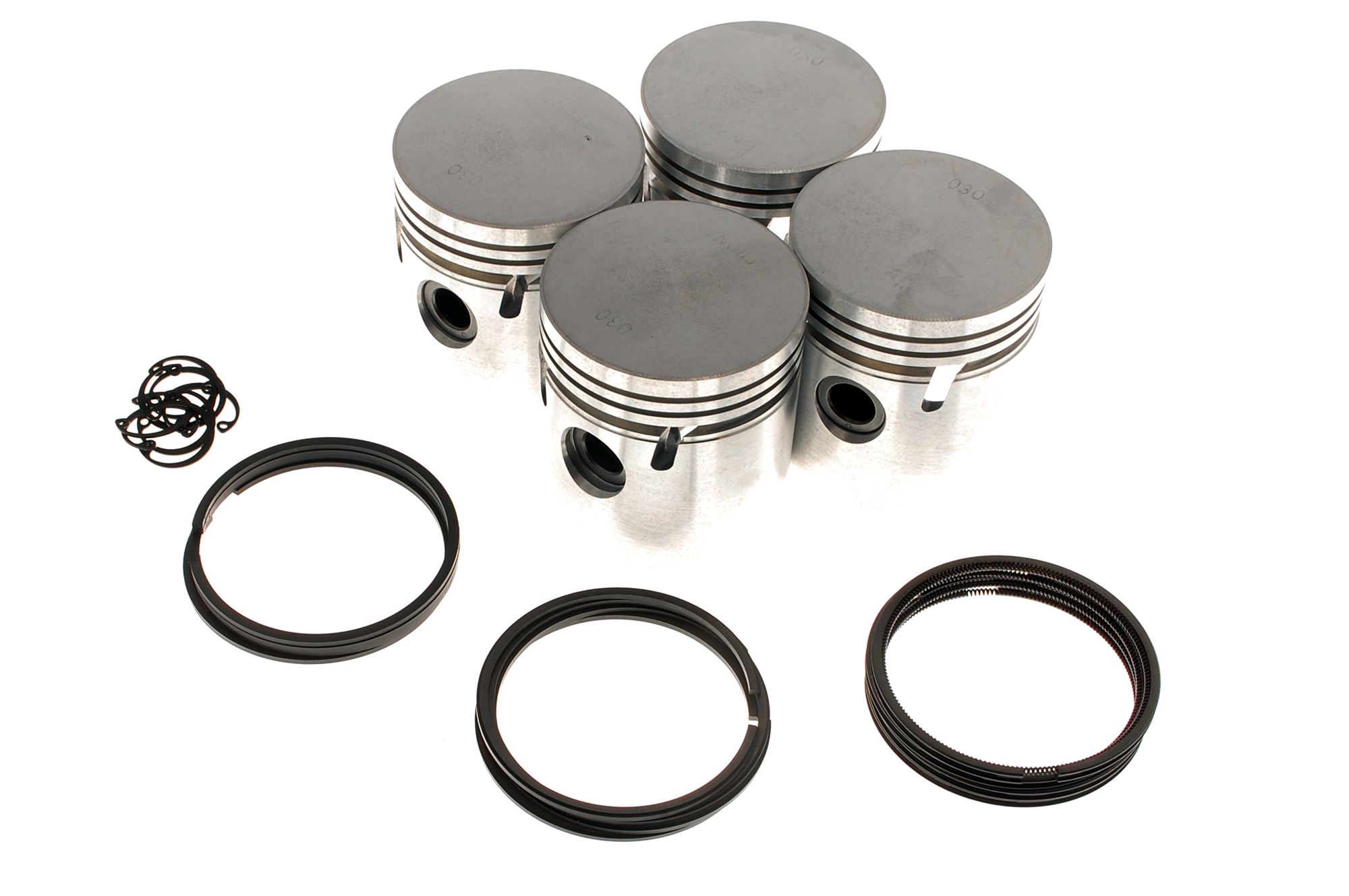 Piston Set Oversize +0.040 with Rings 142659040