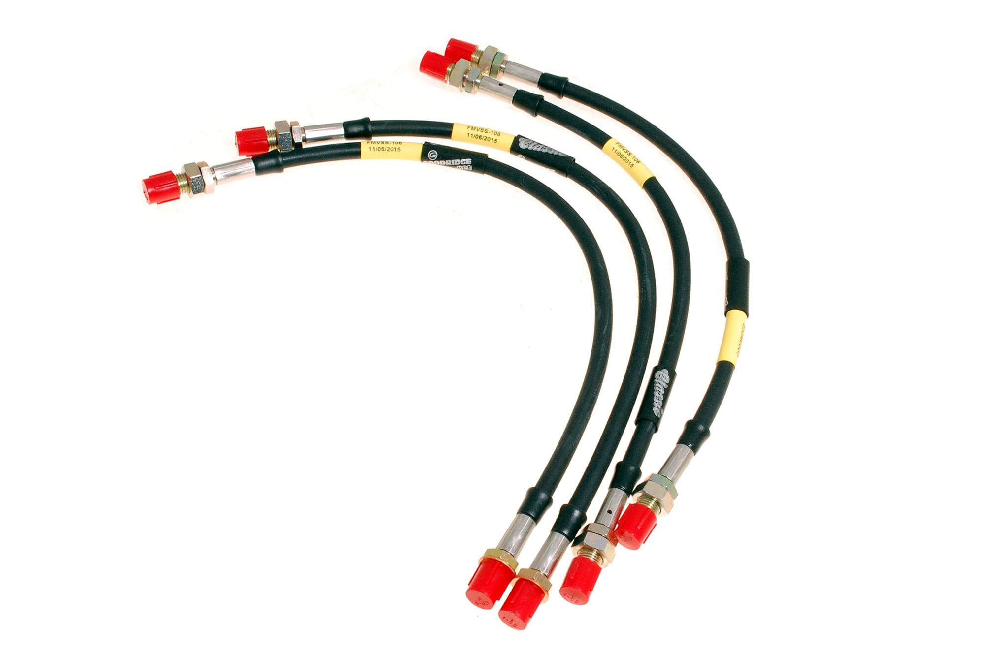Goodridge Classic Braided Brake Hose Kit RL1636GRC