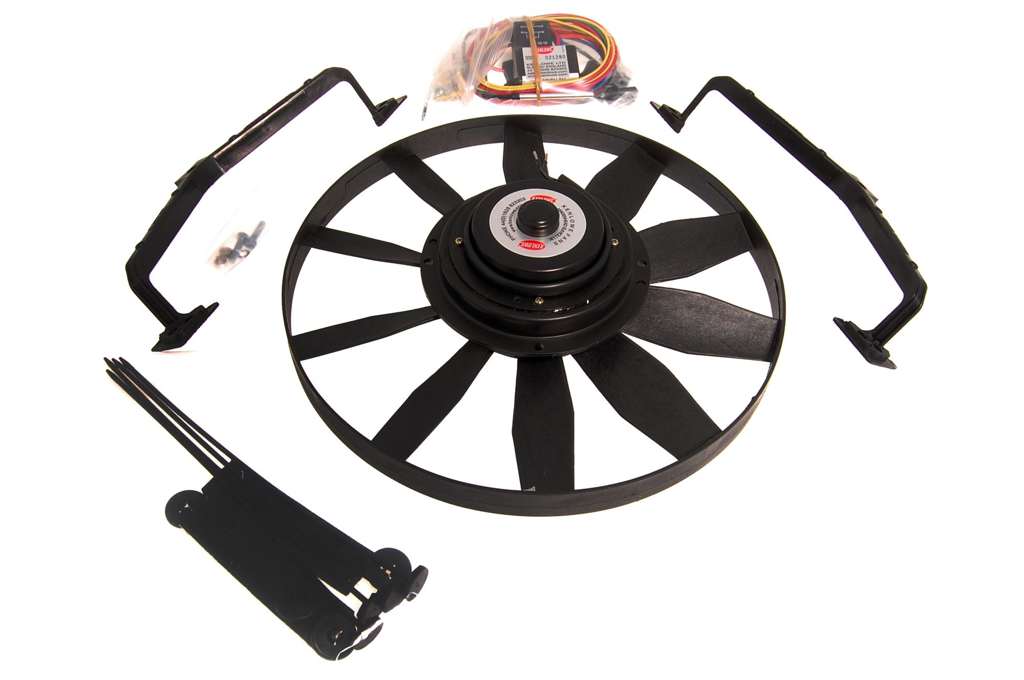 Kenlowe 12 inch Suction Cooling Fan Kit 12v for Triumph Vitesse