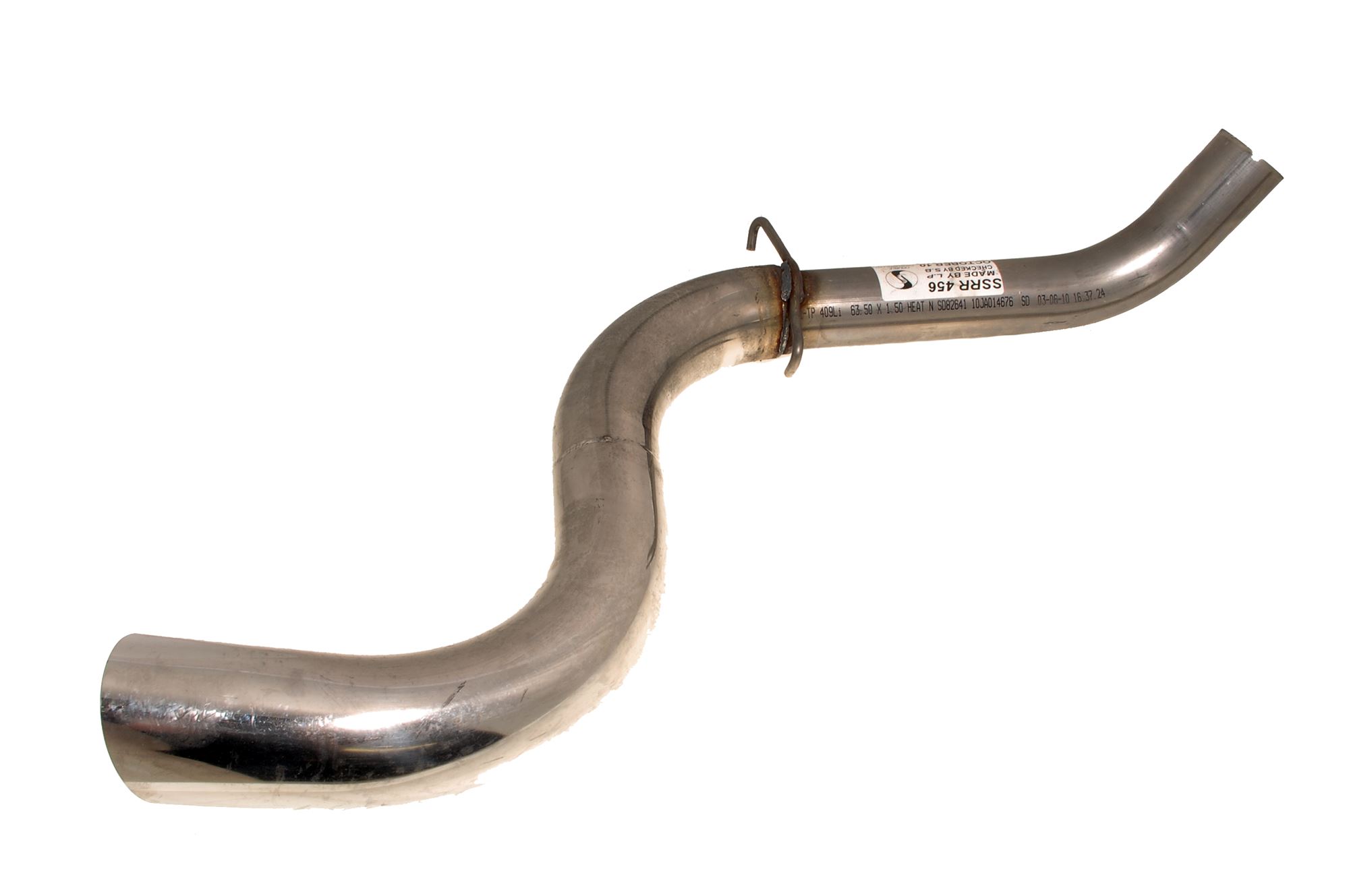 SD1 Stainless Steel Tailpipe Side Exit RO1121SE Rimmer Bros