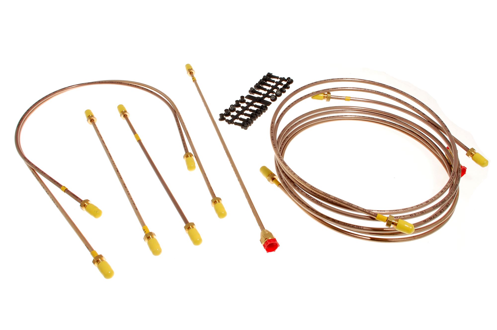 Copper Brake Pipe Kit TR4 LHD RF4046LHD Automec Rimmer Bros