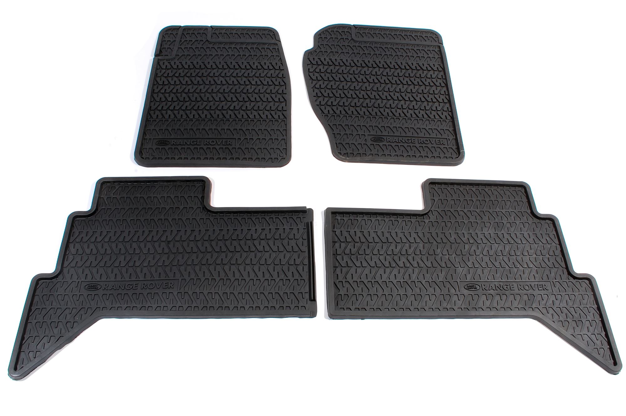 Genuine Land Rover Rubber Mat Set (Front & Rear 3 pc) STC8053AA