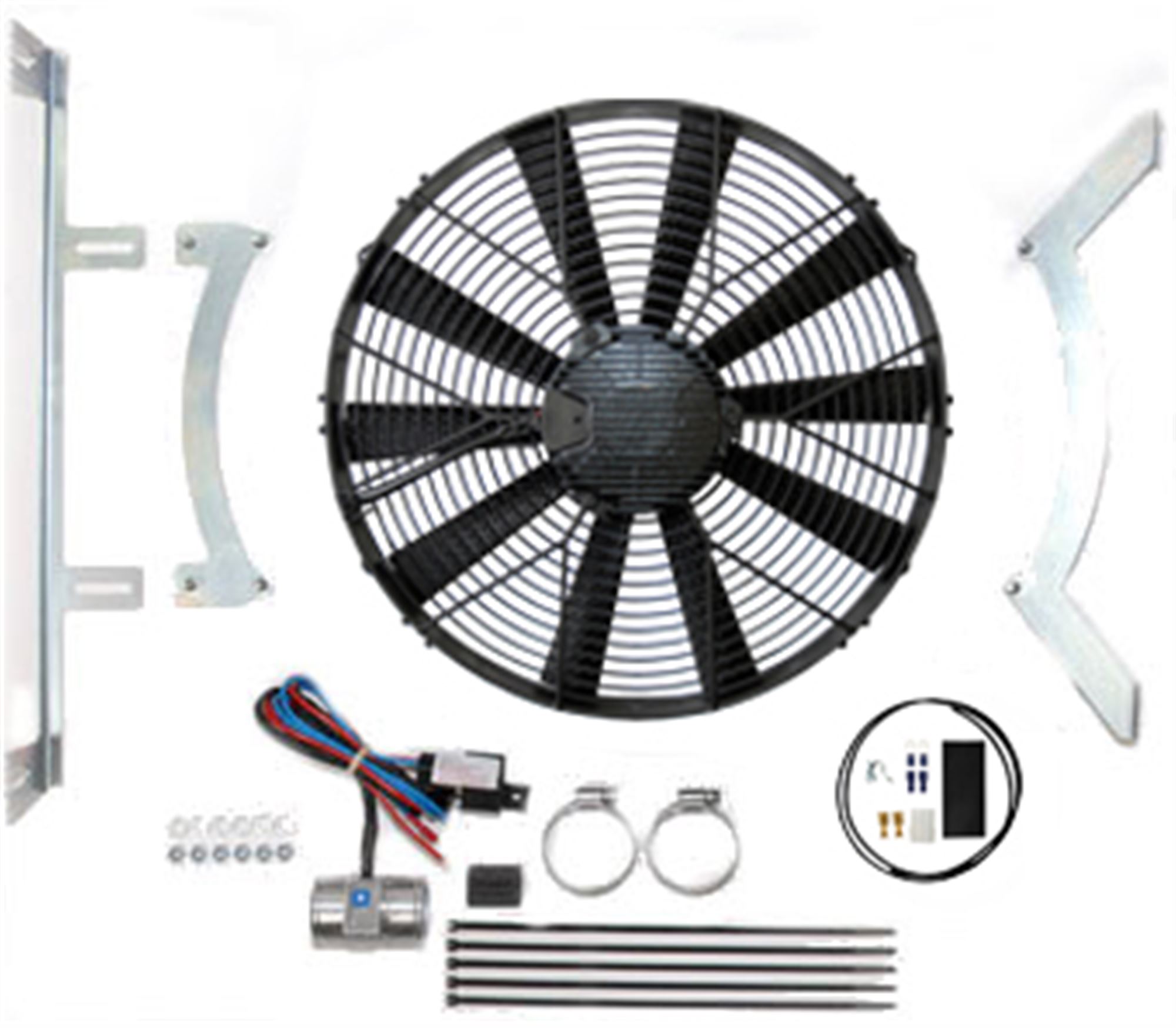 Revotec Electronic Cooling Fan Conversion Kit Jaguar E Type Series 1