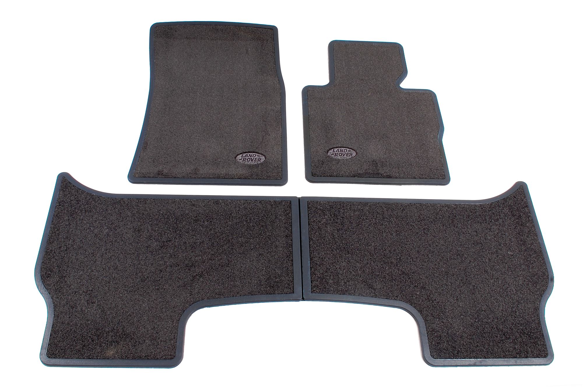 Genuine Range Rover L322 Mat Set Rubber/Carpet Navy LHD