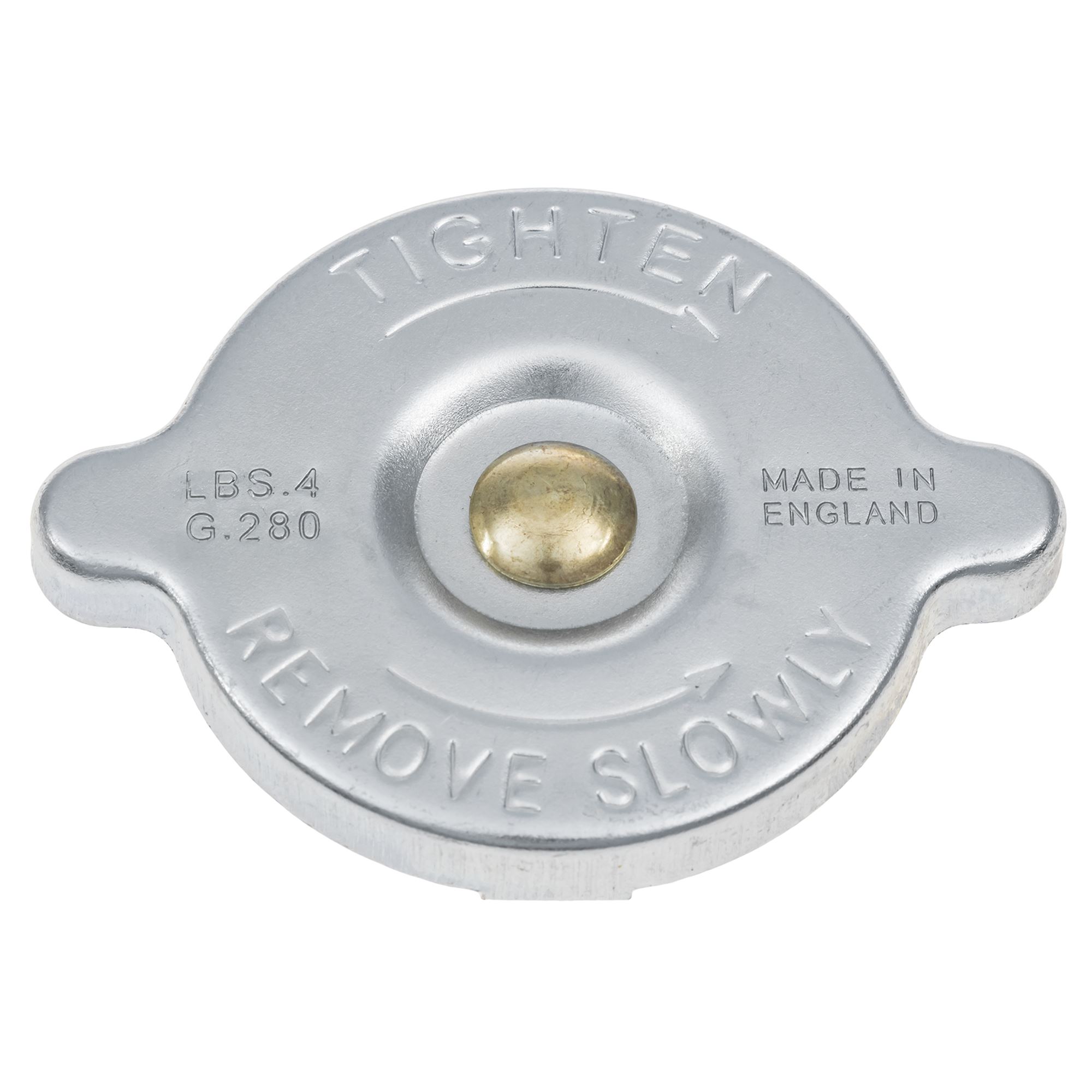 Radiator Cap 4 psi 1 inch Depth GRC103 Rimmer Bros