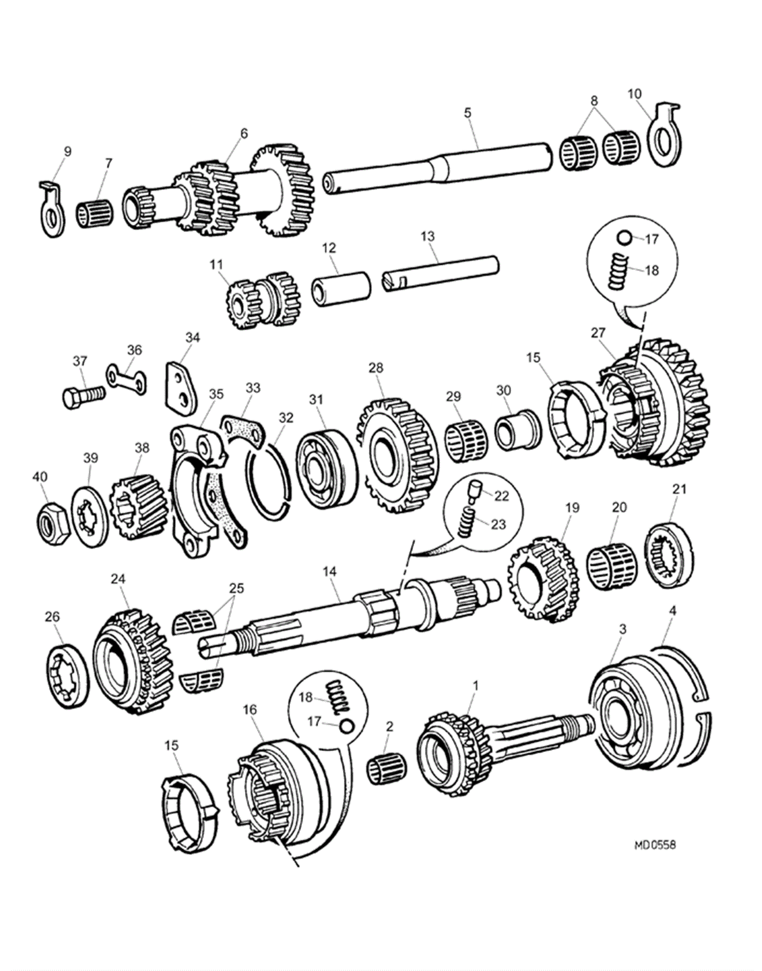 Rover Mini Gears Rimmer Bros