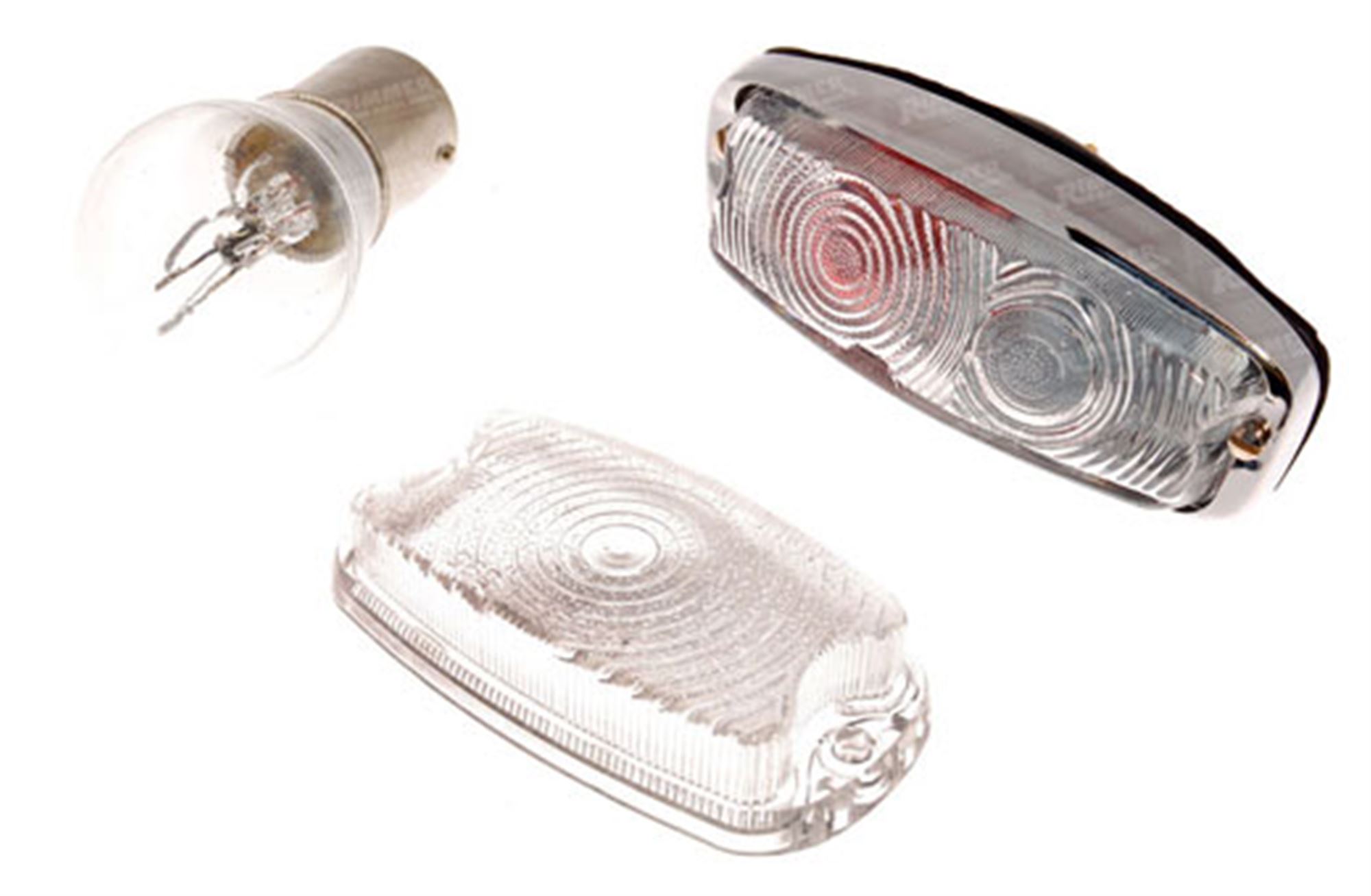 Front Side/Flasher Lamps Single Blb Lamp & Plastic Lenses