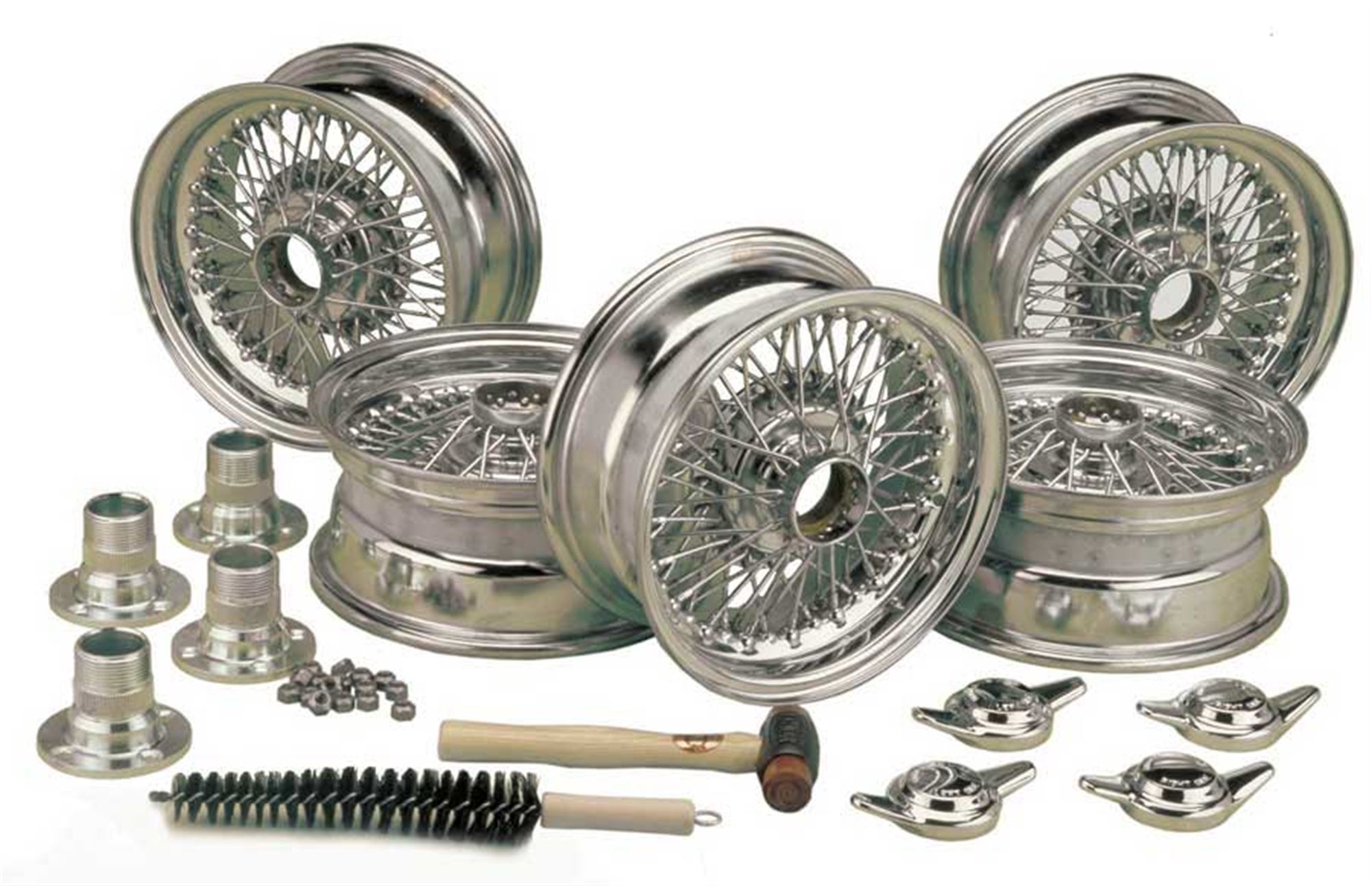 Spitfire MWS 60 Spoke Wire Wheel Conversion Kits Set of 5