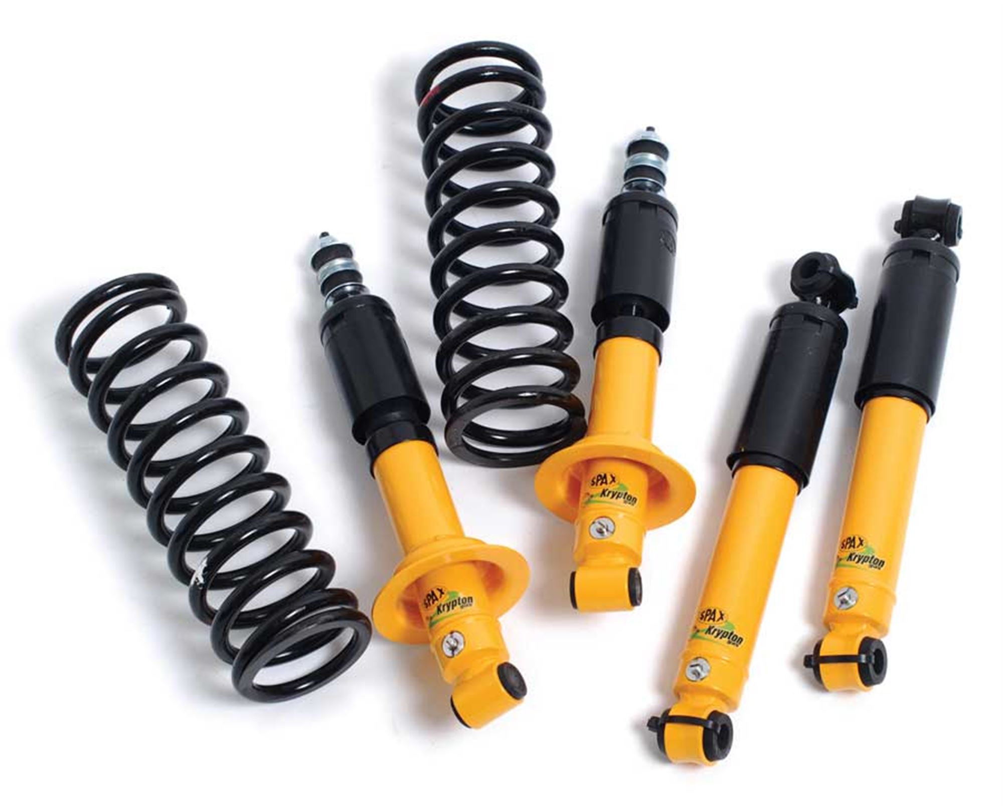 Uprated Shock Absorber and Front Spring Kits All Models