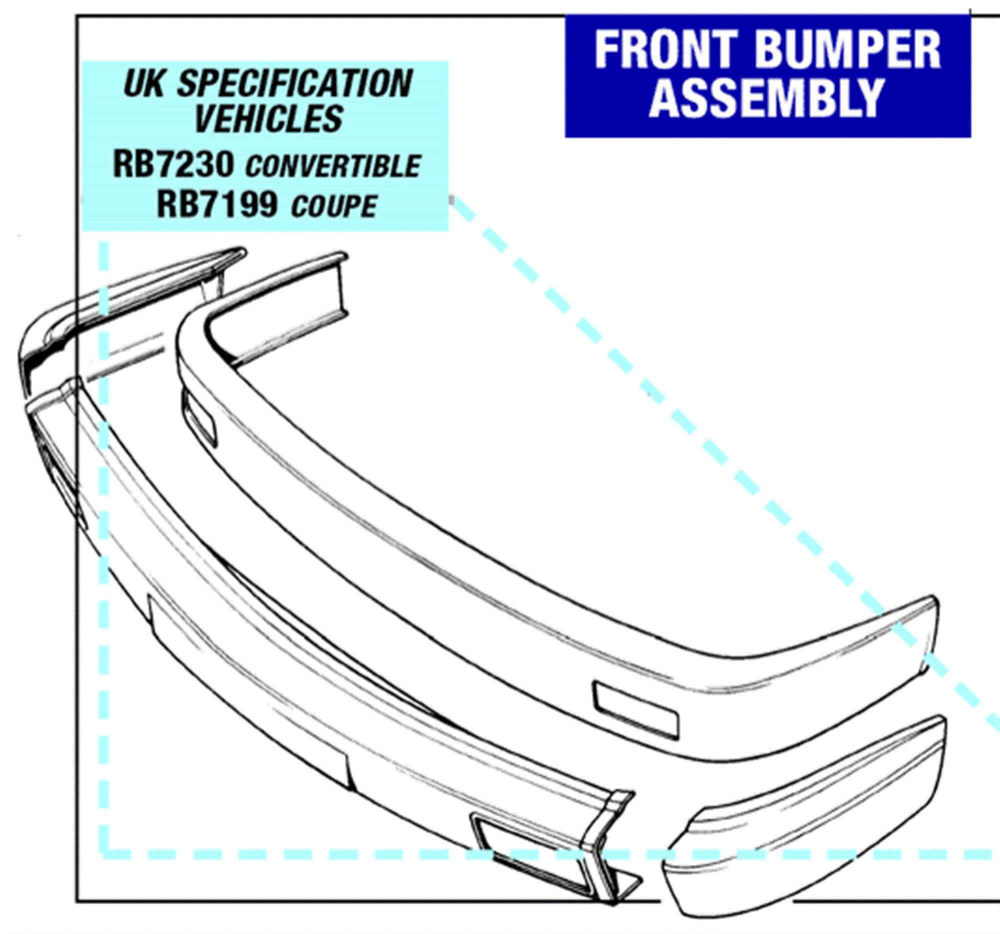 Front Bumper Assembly UK Specification