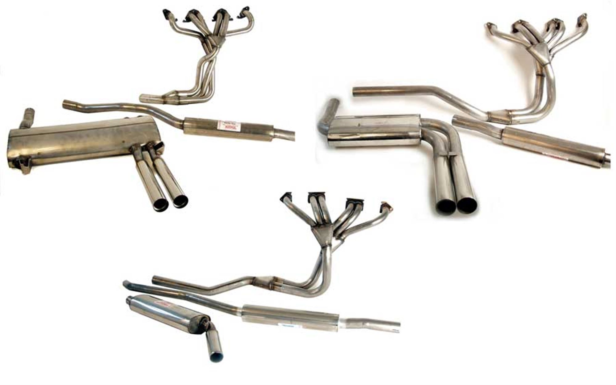 Single Rear Silencer Single Sports Full Exhaust System
