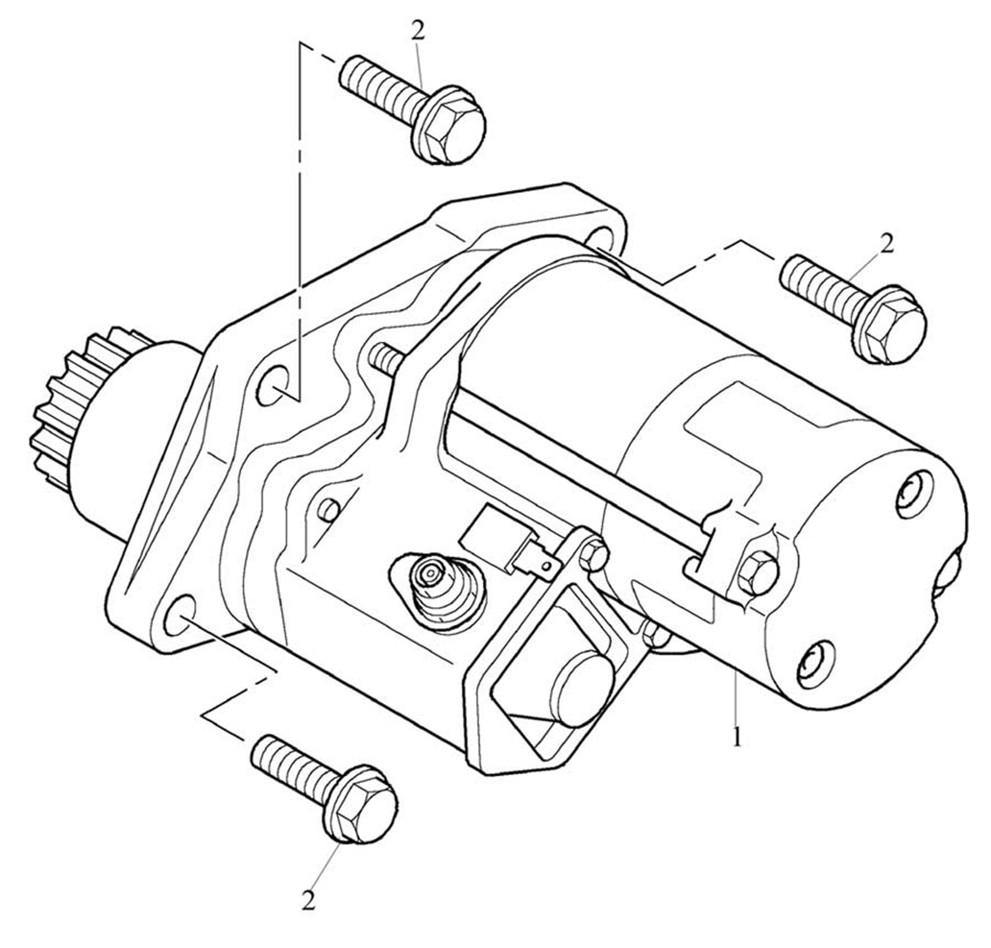 Rover 75/MG ZT Starter Motor 2500 Petrol Auto V6 Rimmer Bros