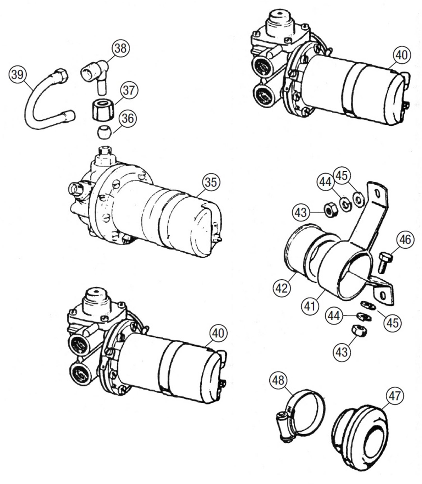 MGB Fuel Pump Rimmer Bros