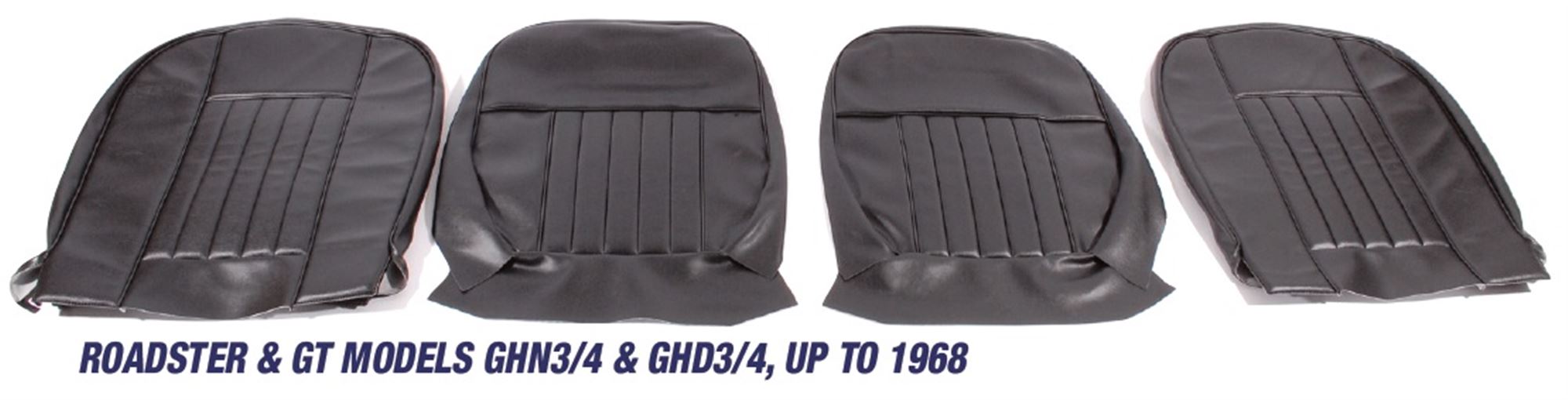 MGB Front Seat Cover Kits - Roadster & GT Models GHN3/4 & GHD3/4 - to ...