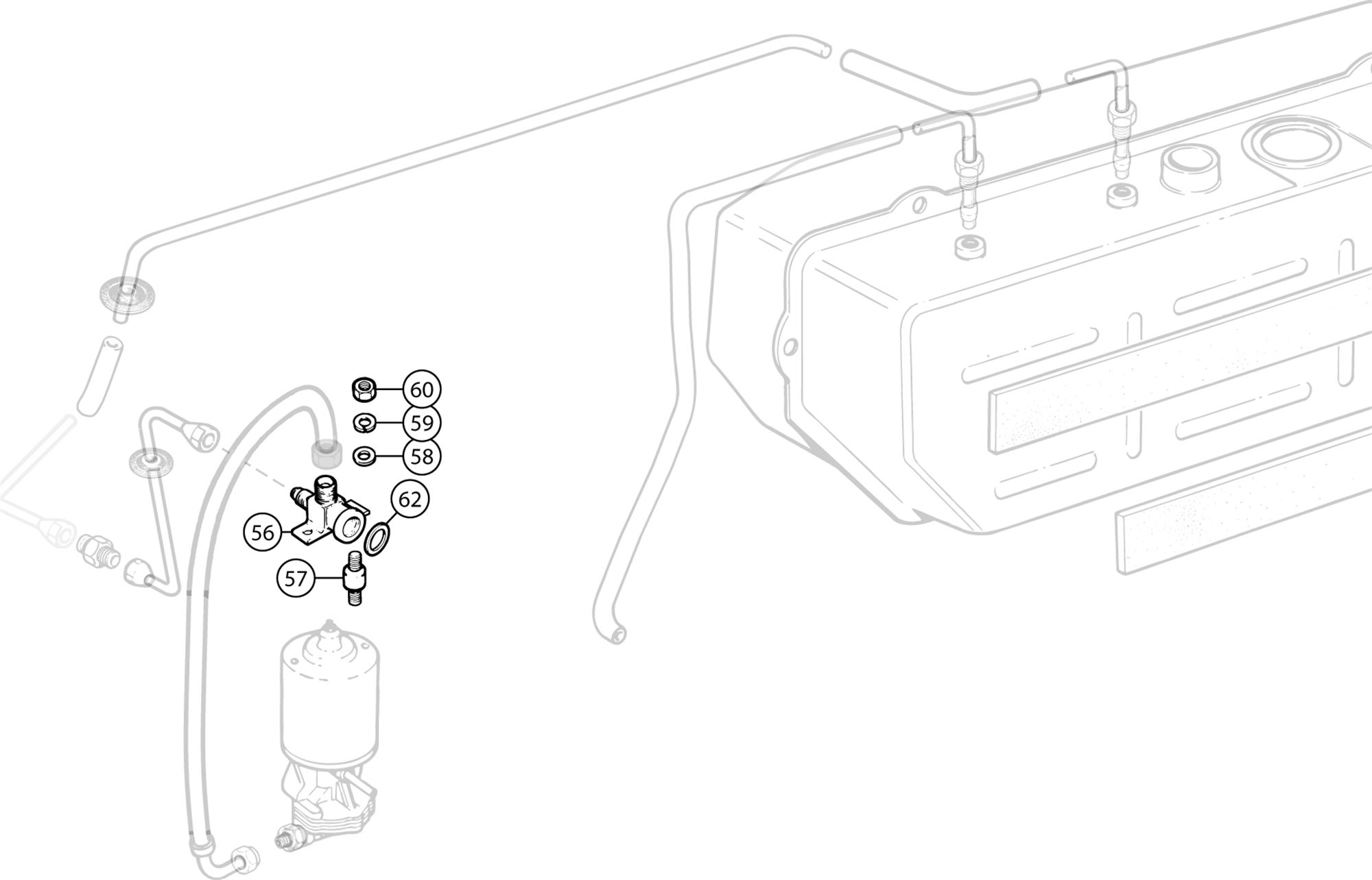 Triumph TR6 Pressure Relief Valve Pi Late Rimmer Bros