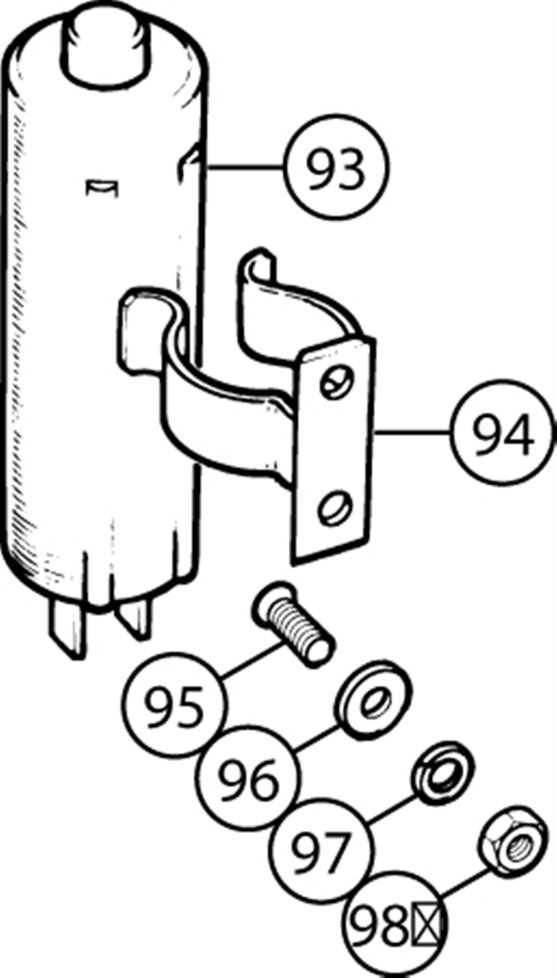 Triumph TR6 Fuel CutOff Switch Injection Rimmer Bros