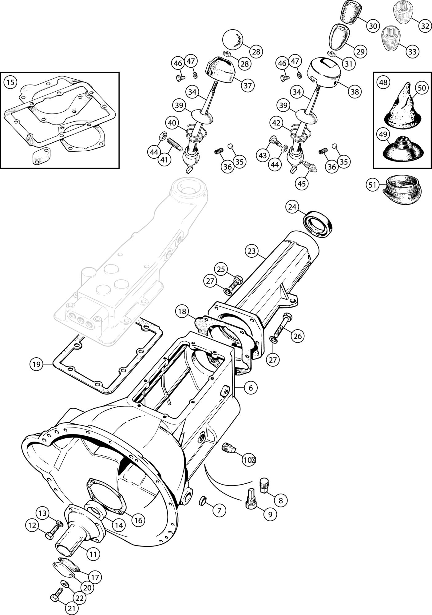 Triumph TR6 External Gearbox | Rimmer Bros