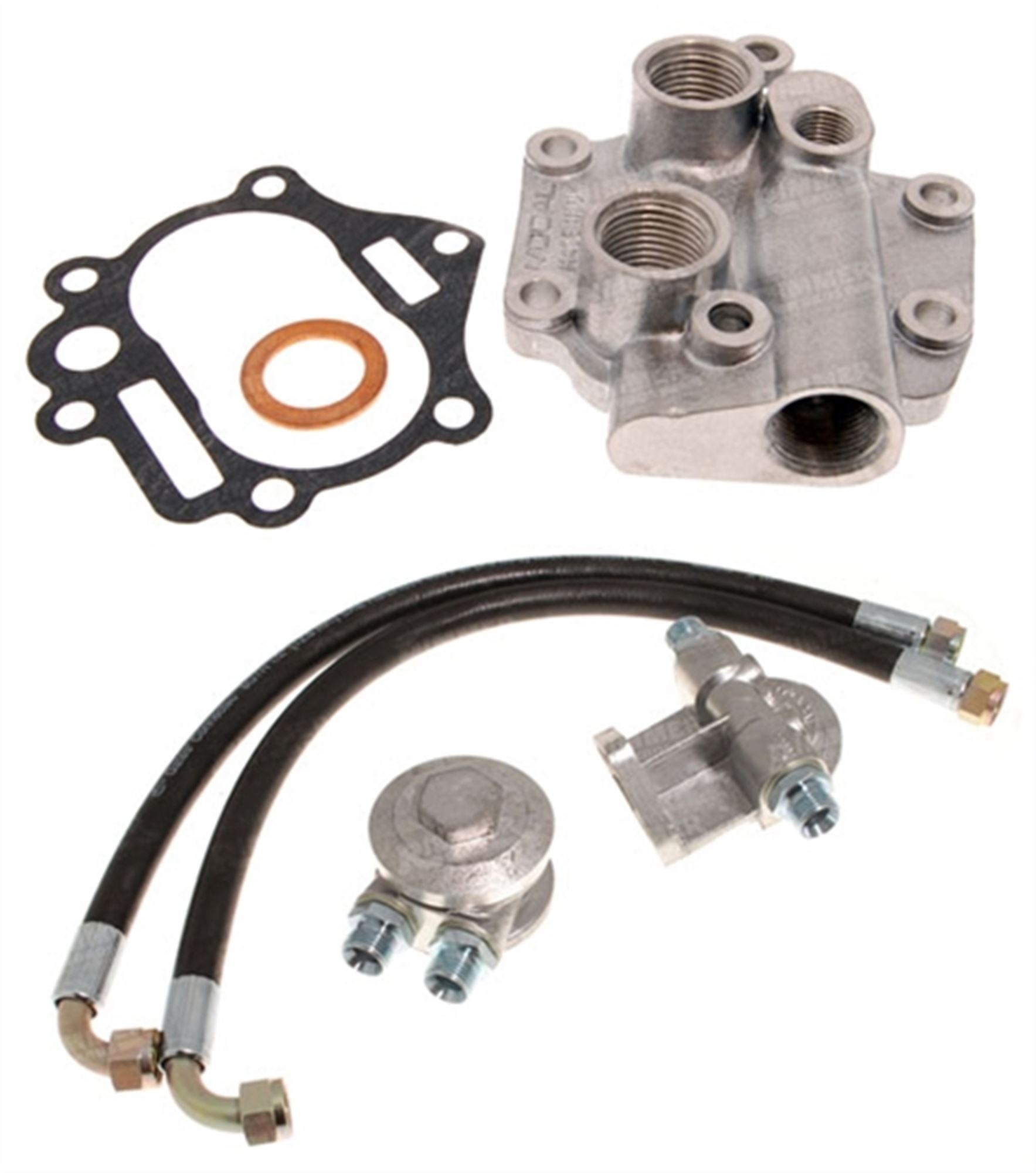 Rover V8 Remote Oil Filter Fittings Rimmer Bros