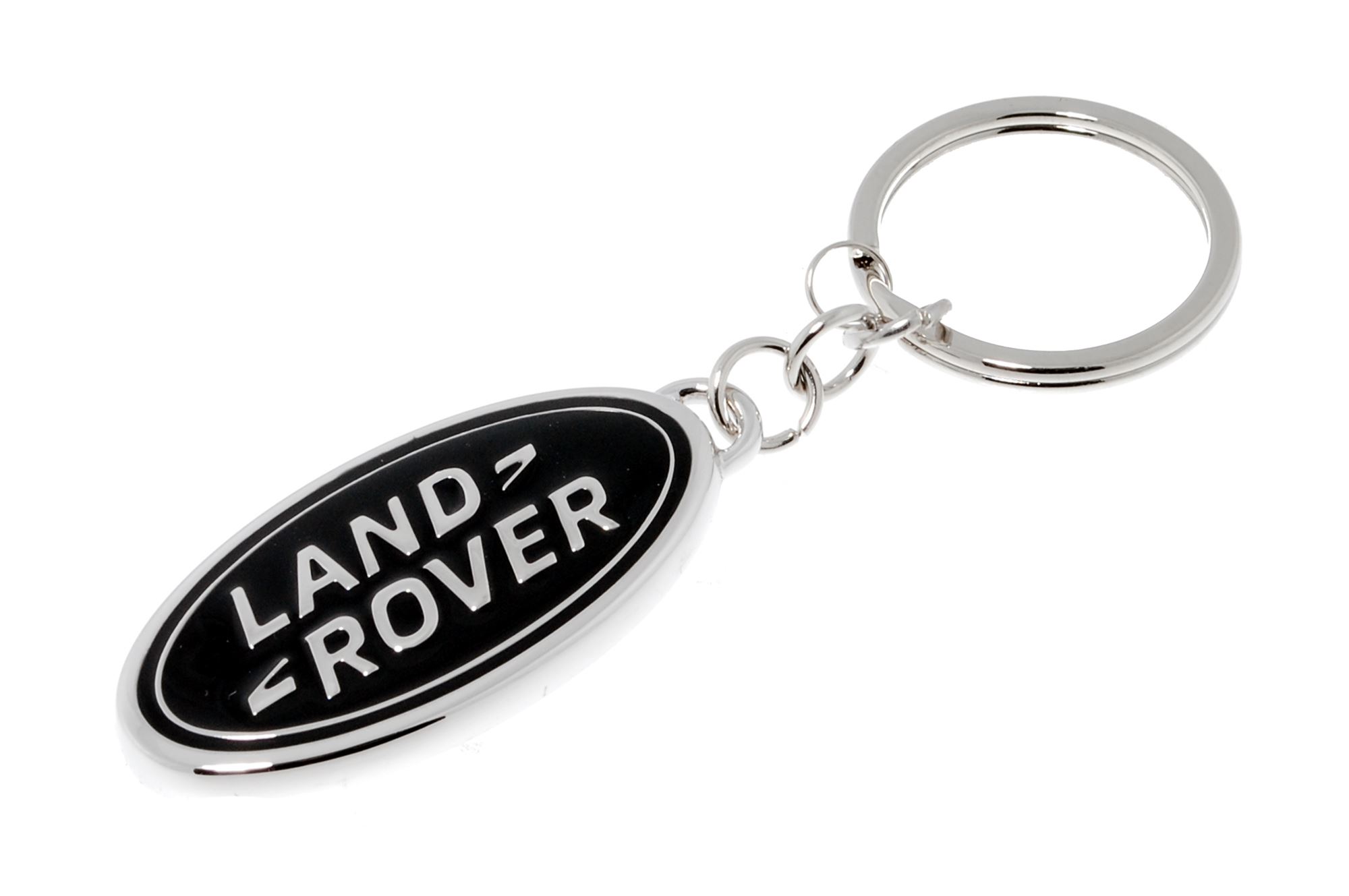 Land Rover Oval Key Ring Black - LGKR515BKA - Genuine | Rimmer Bros