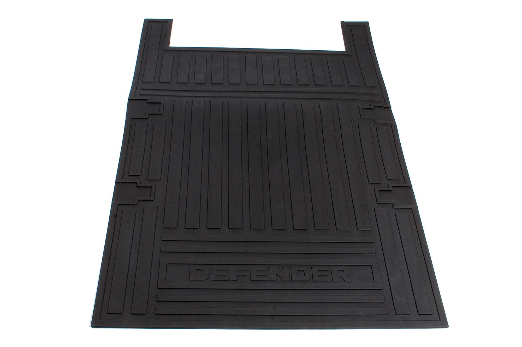 Genuine Land Rover Loadspace Mat Rubber features Defender logo LR005613