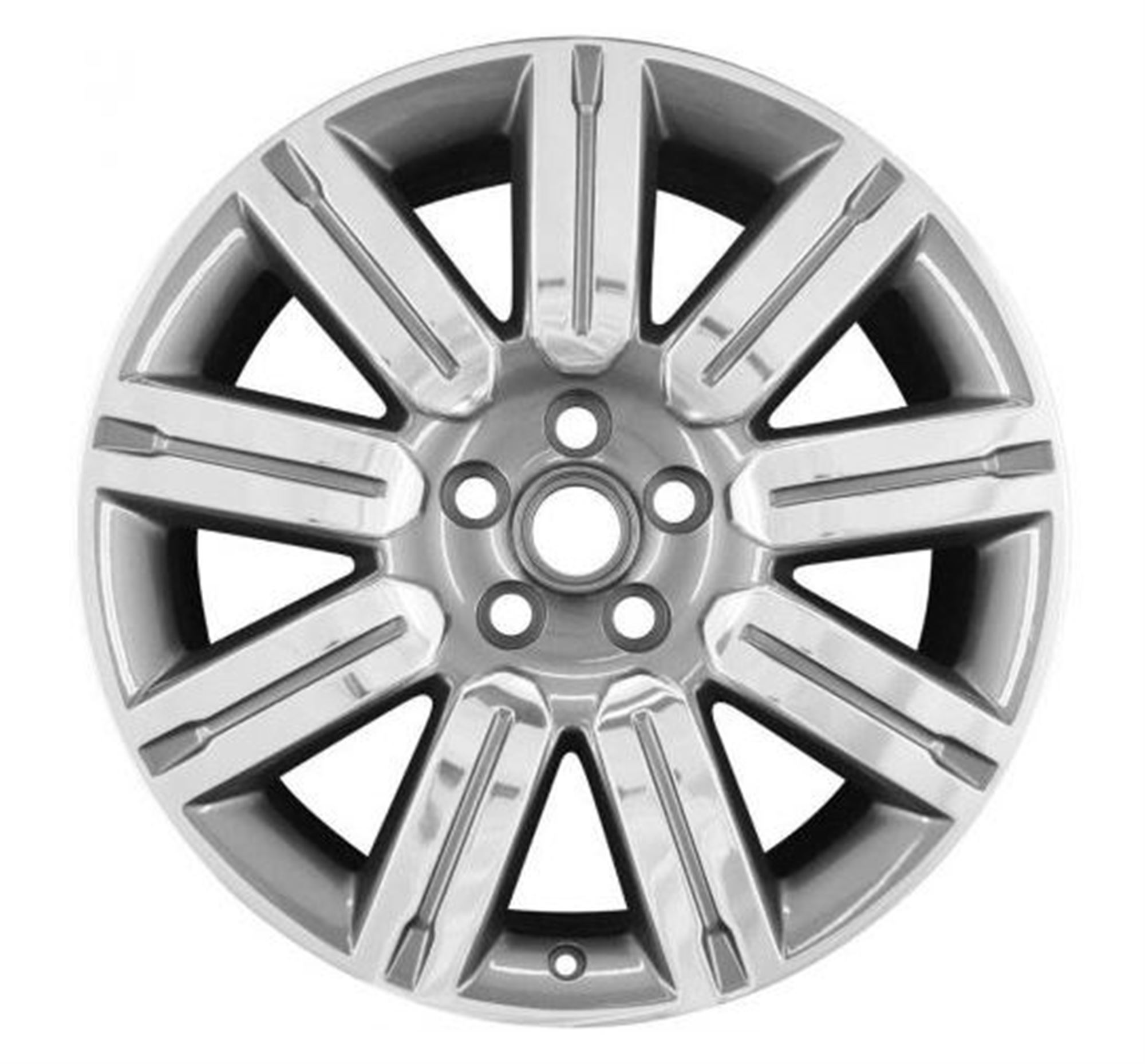 20 Inch 9 Spoke Alloy Wheel - Grey Polished - Lr030787