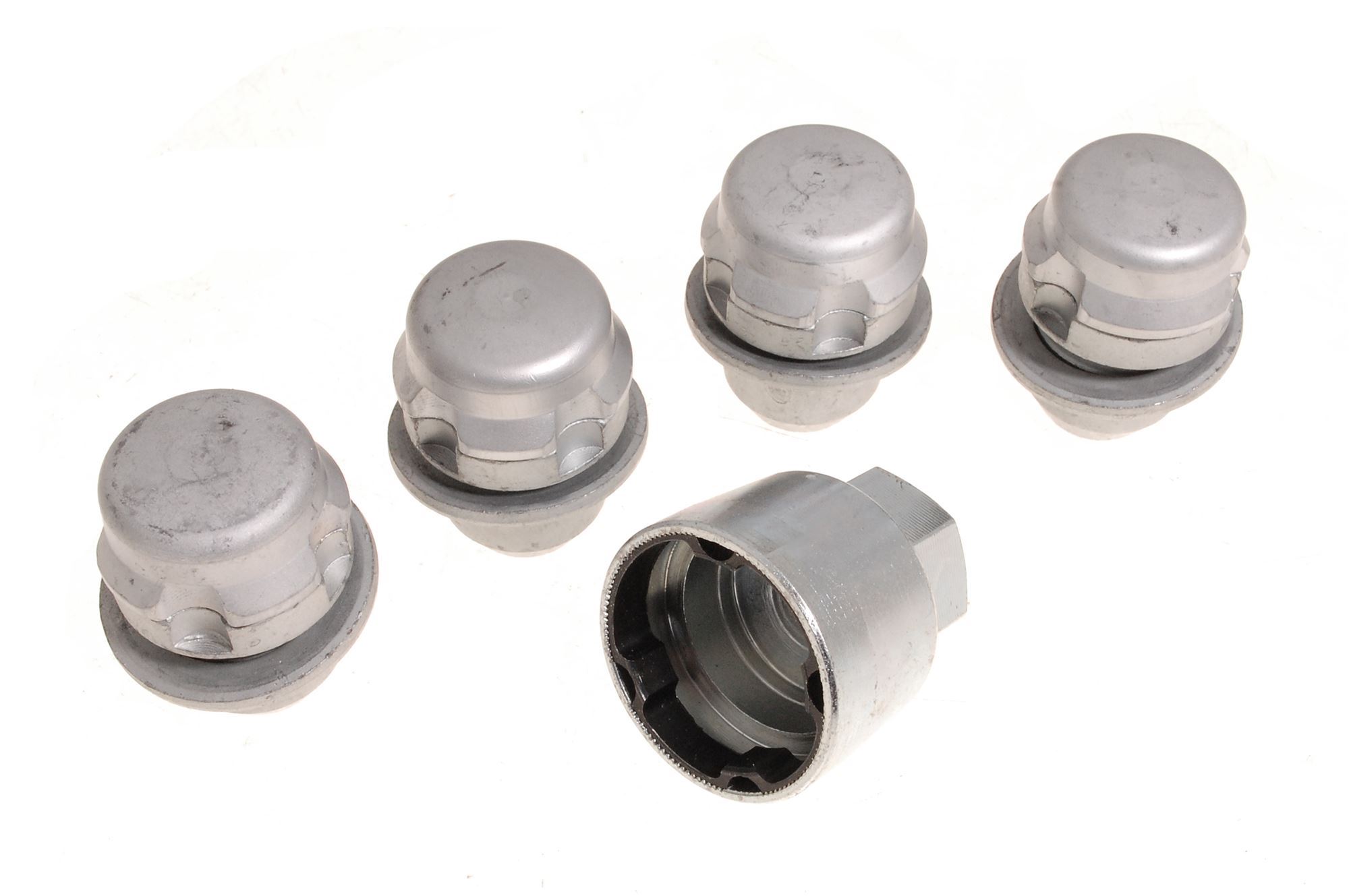 Locking Wheel Nuts Set of 5 LR043820 Genuine Rimmer Bros