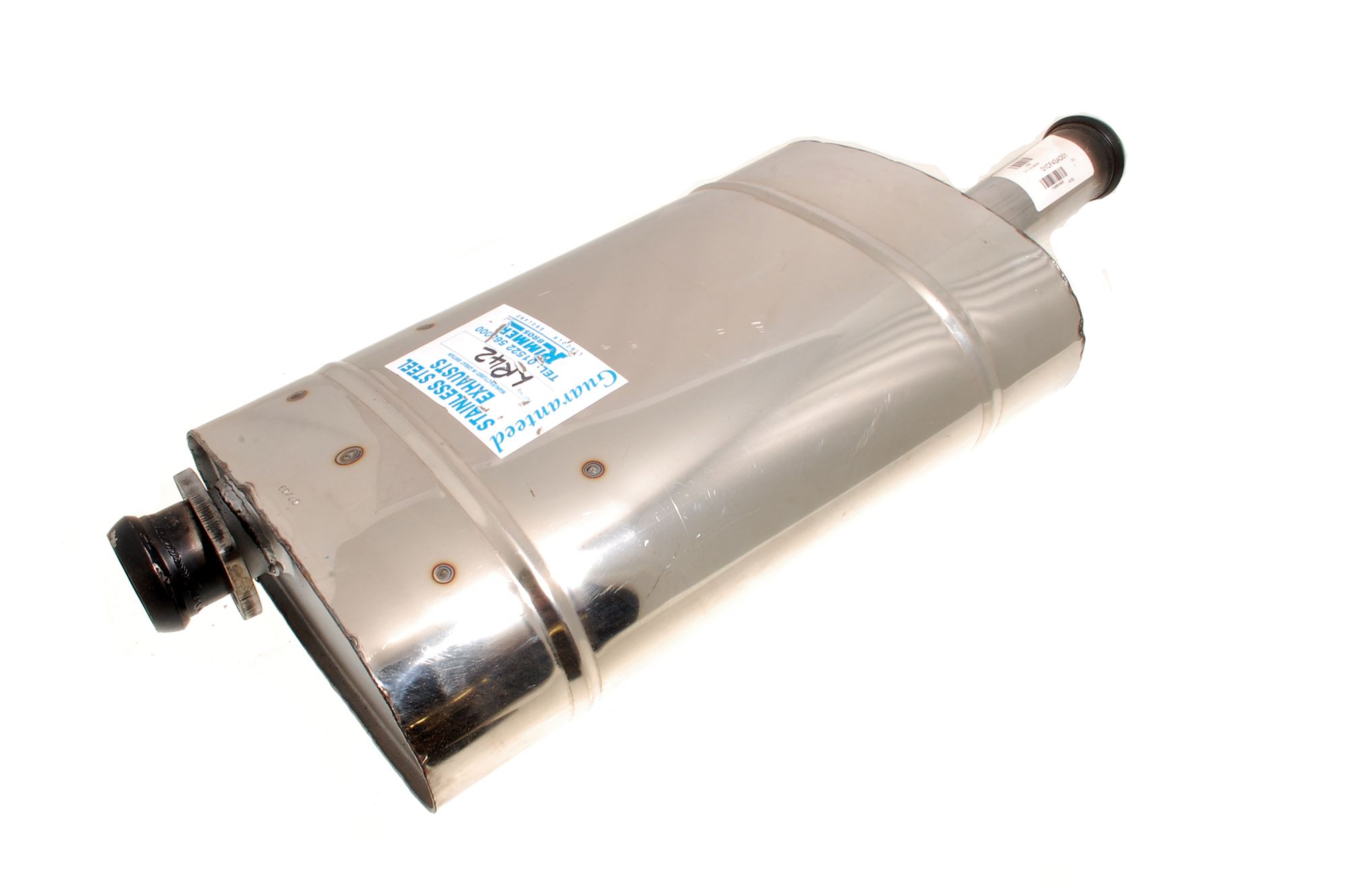 Intermediate Pipe & Silencer LR42 Aftermarket Rimmer Bros