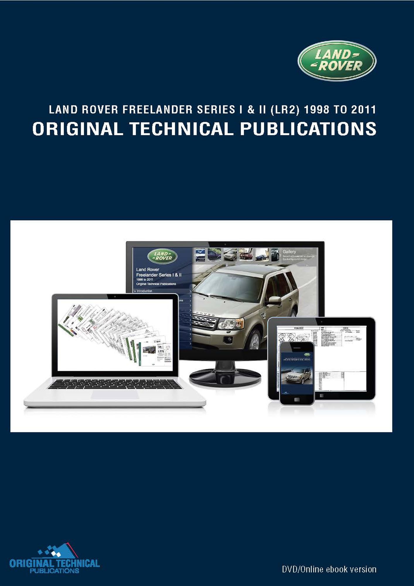 USB ebook - Original Technical Publications Freelander 1 1998-2006