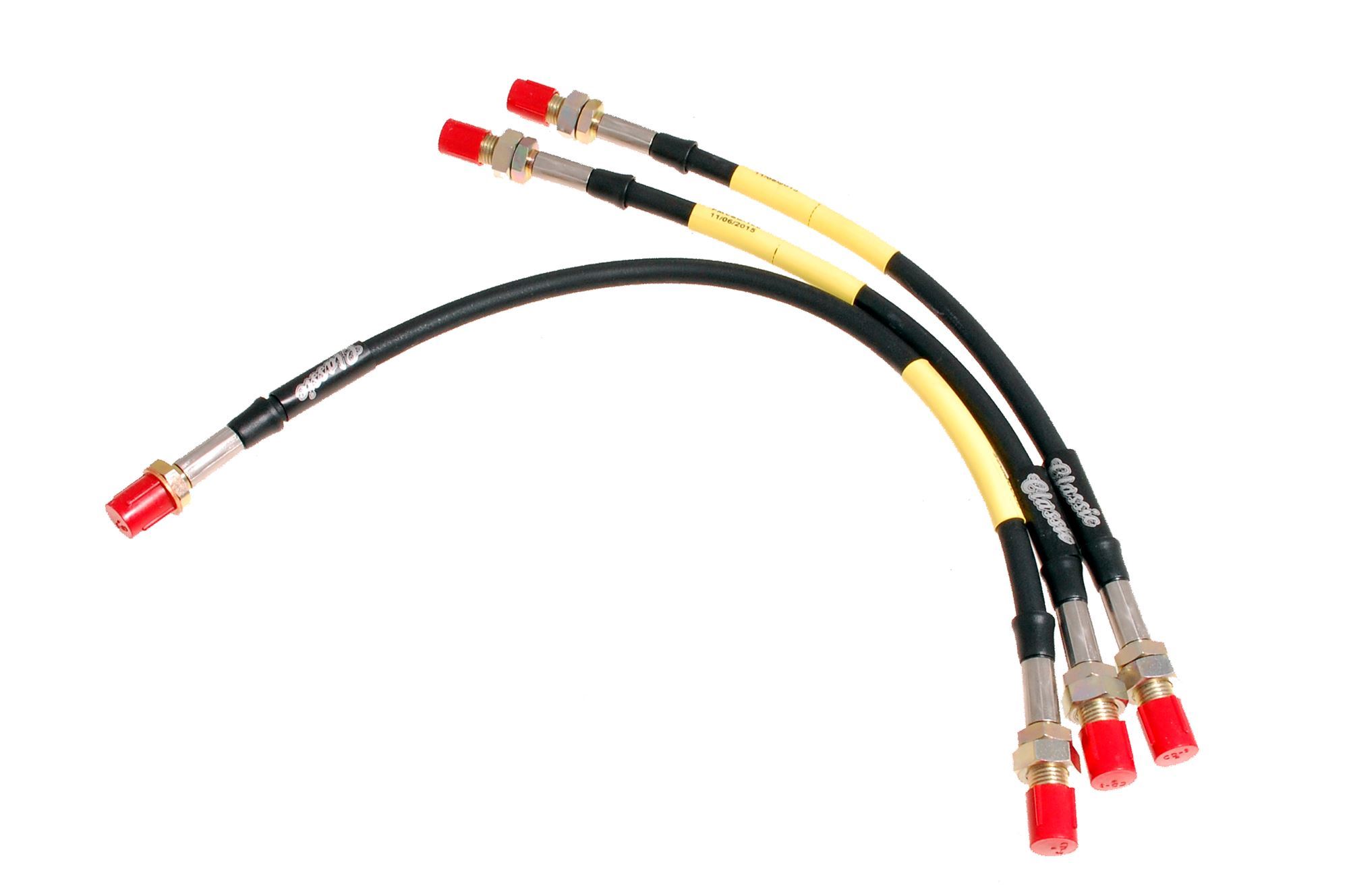 Goodridge Classic Braided Brake Hose Kit RF4147GRC