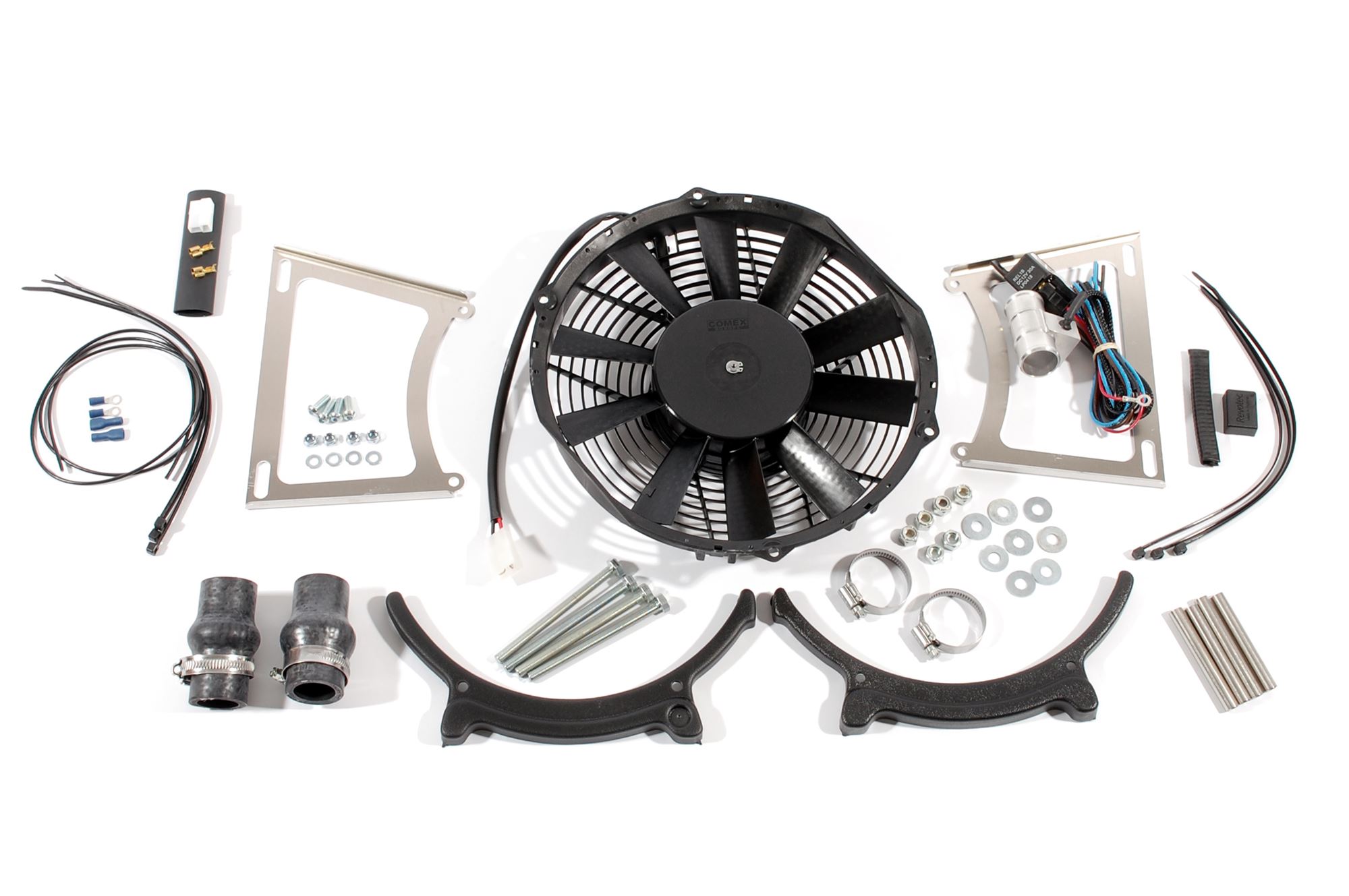 Cooling Fan Kit MGB 196270 (Pos Earth) RP1556PE Revotec Rimmer Bros