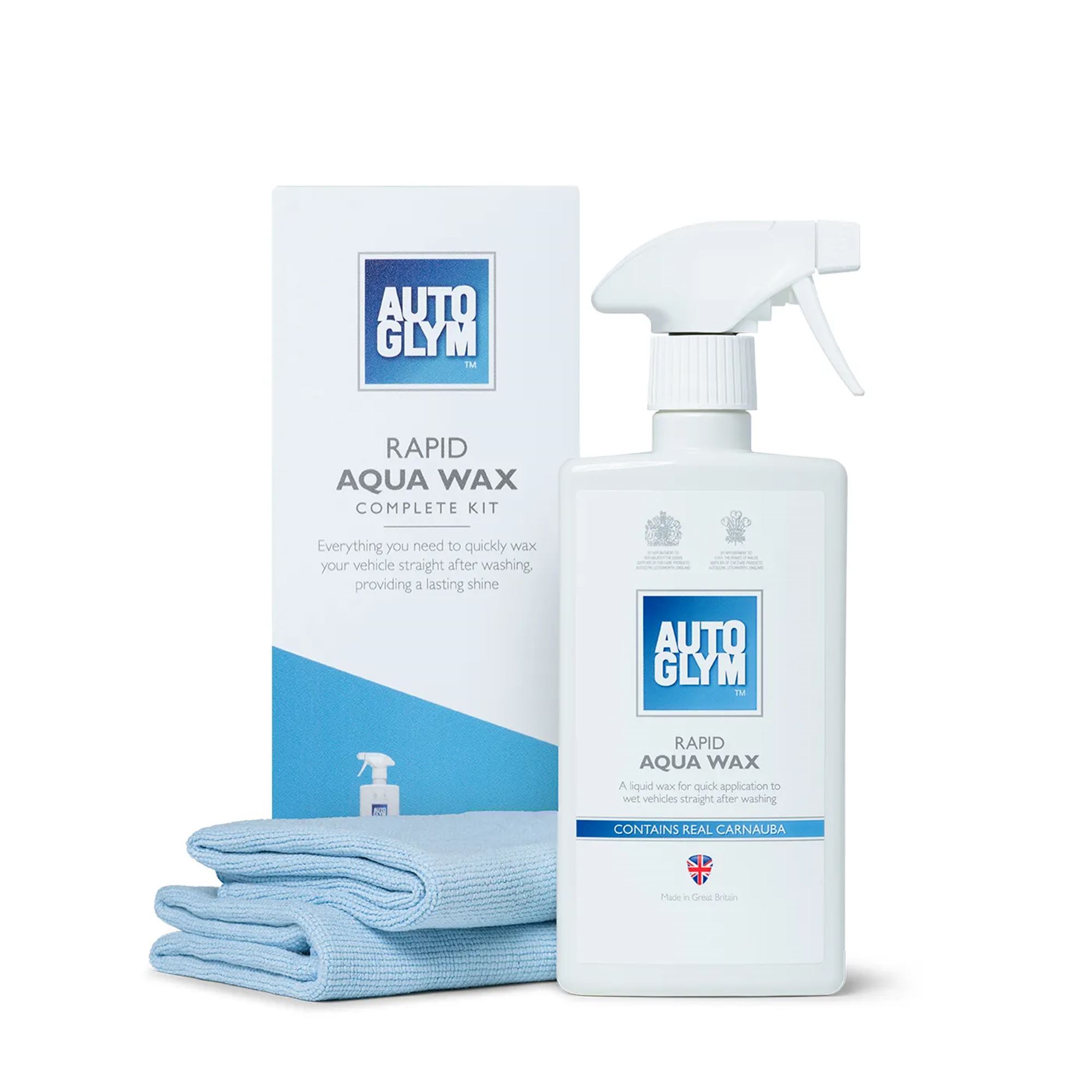 Autoglym Rapid Aqua Wax Kit