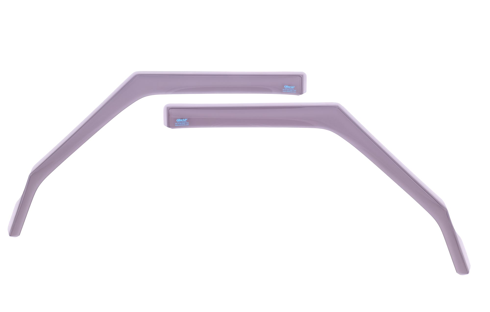 Wind Deflector Front (pair) Light Smoke RX1907 Climair Rimmer Bros