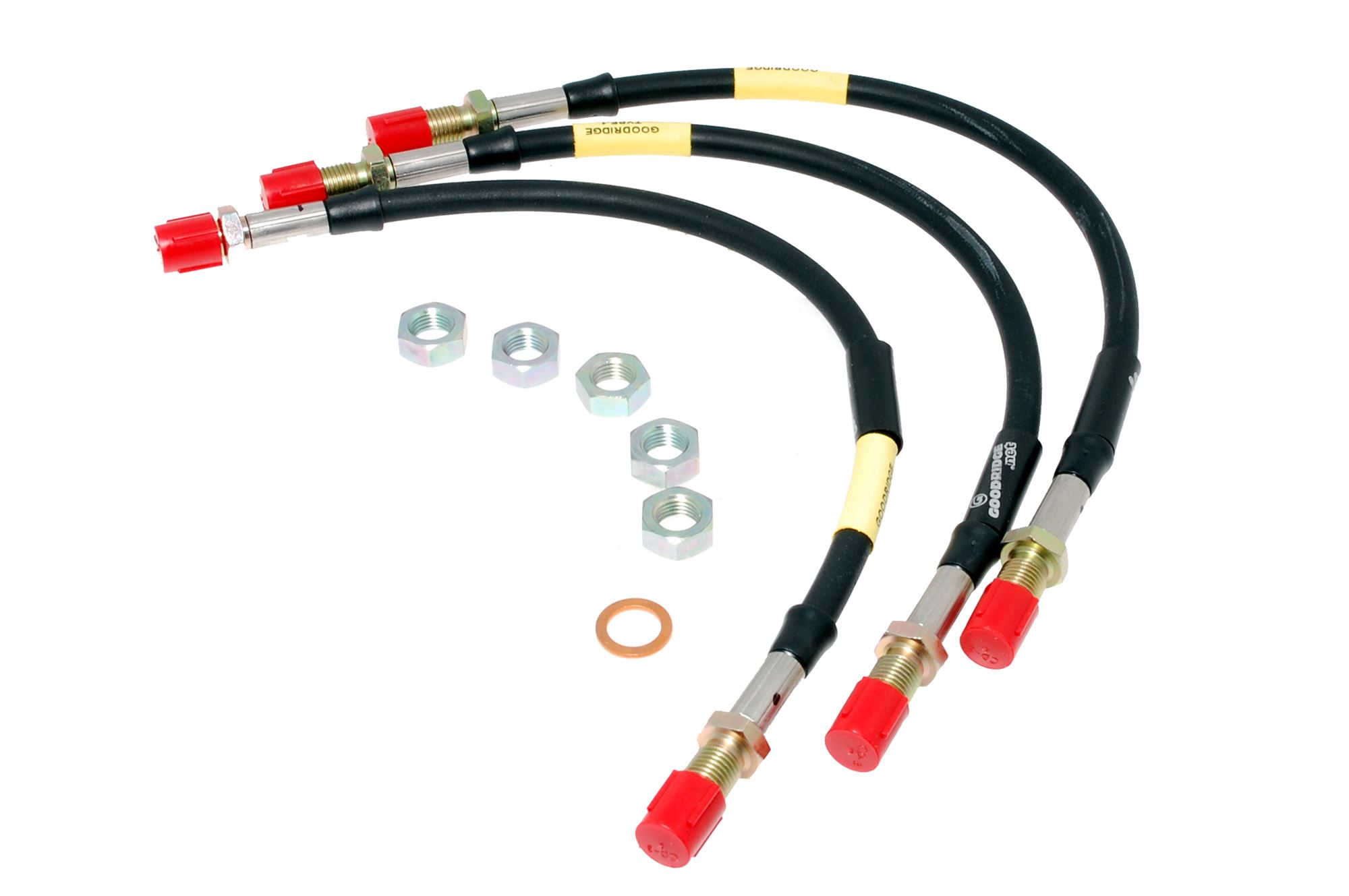 Goodridge Classic Braided Brake Hose Kit - Austin Healey 3000 - 1959 ...