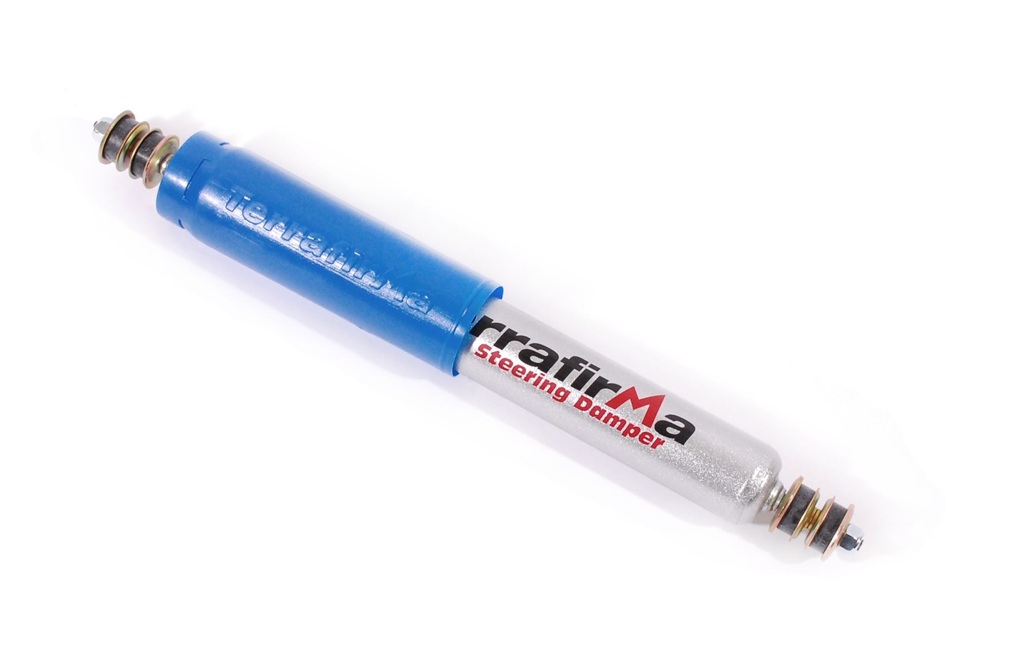 Terrafirma TF811 Heavy Duty Steering Damper – For Land Rover Discovery Tdi V8 1989-98, Front