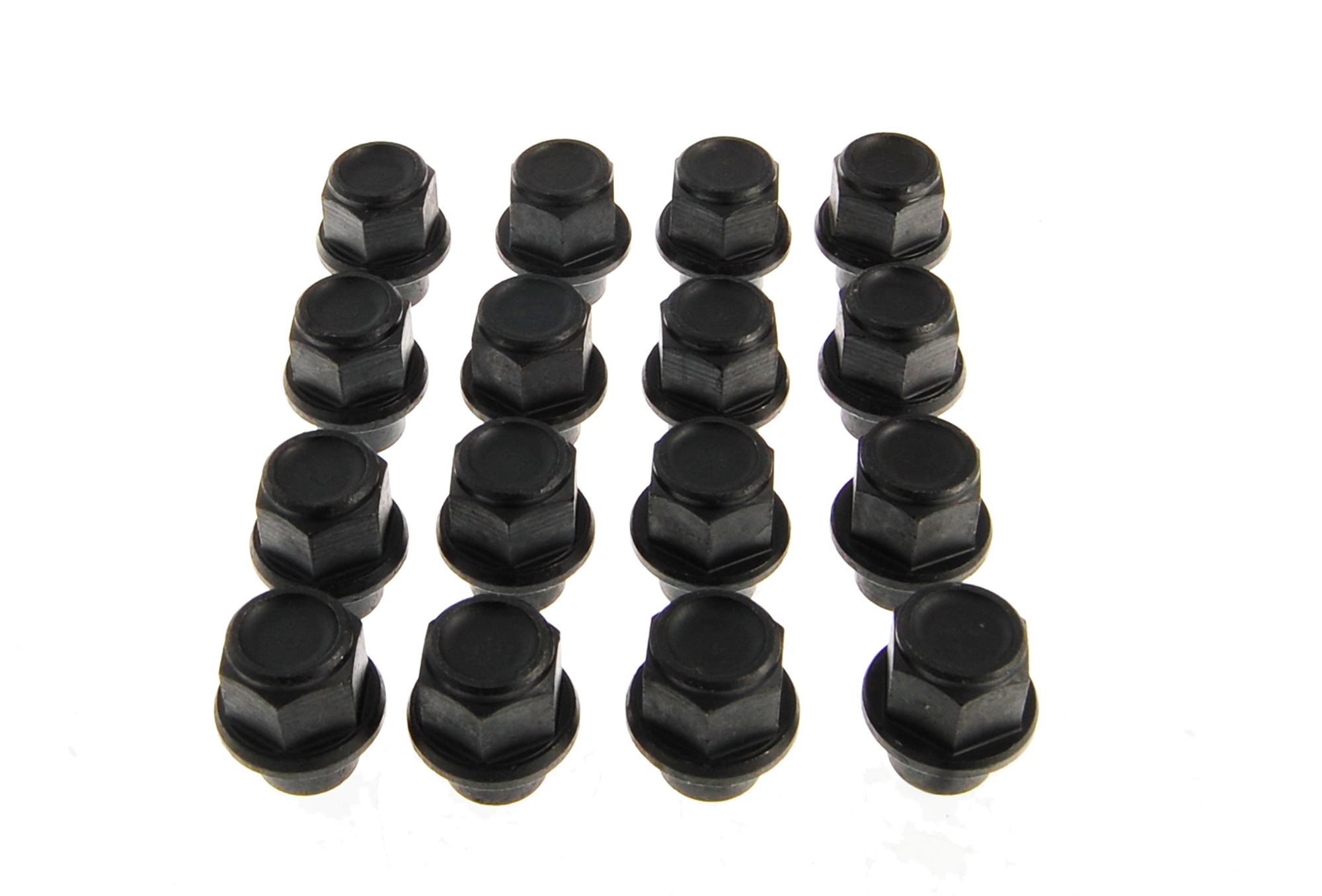 Wheel Nut Set of 16 Factory Alloy Black UKC5403BKIT