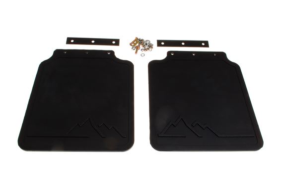 Mudflap Rear (pair) With Logo - RTC6821 - Genuine