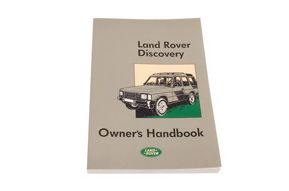 Land Rover Discovery 1 89-90 Owners Handbook