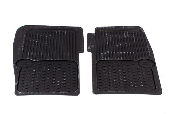 Rubber Mat Front (pair) With Logo - STC50049AA - Genuine