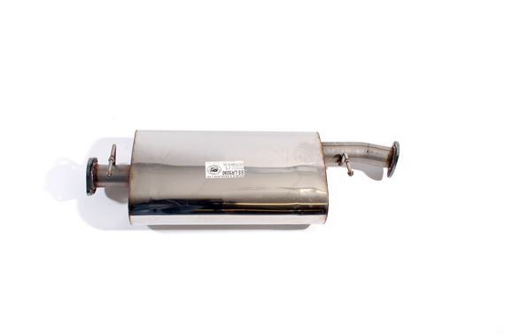 Centre Silencer Stainless Steel - WDE100590SS - Aftermarket