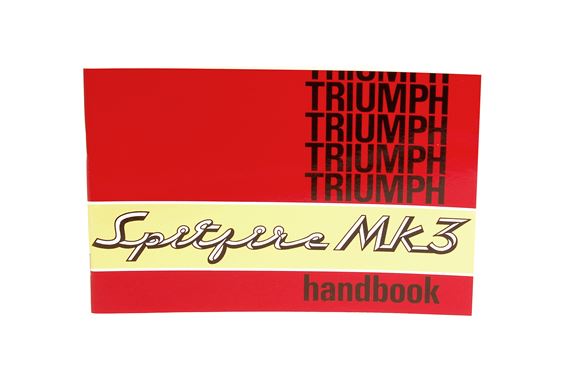 Owners Handbook Spitfire Mk3 - 545017