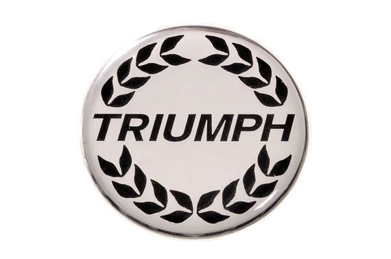 Triumph Badge - Self Adhesive for Classic 8 Spoke Wheel Centre - RL1472BADGE