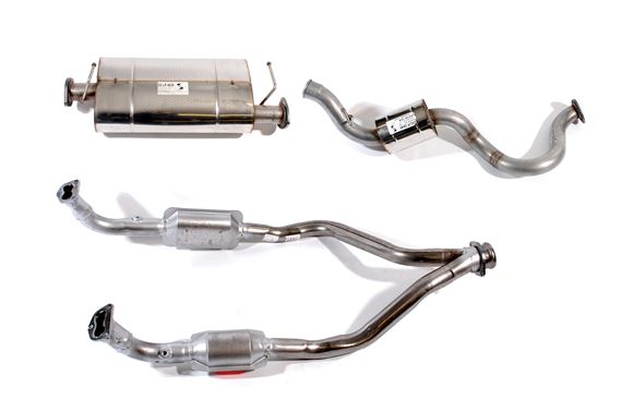 SS Exhaust System including CAT - LR1142SS